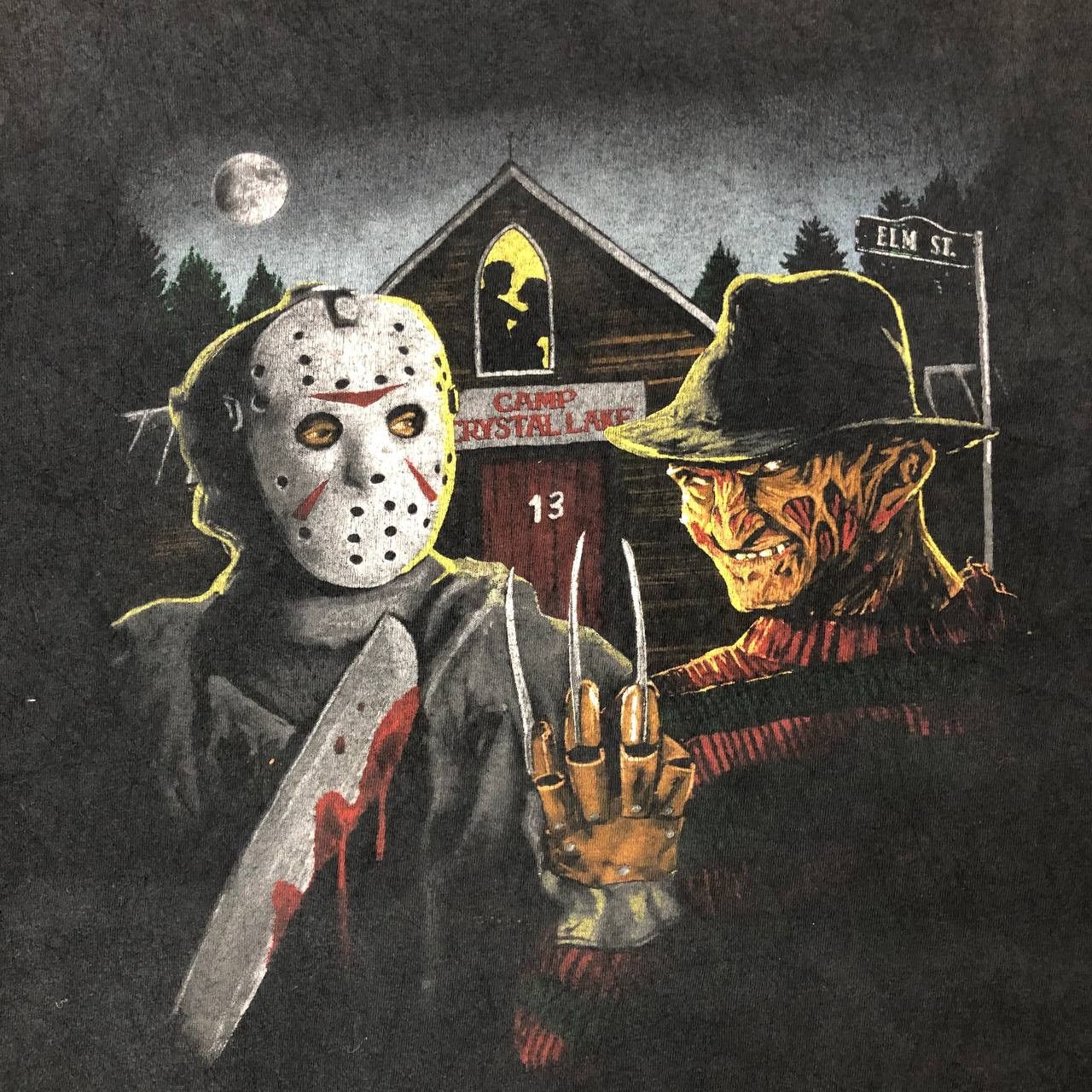 Other T146 SUN FADED A NIGHTMARE ON ELM STREET VTG MOVIE TEE Size US XXL / EU 58 / 5 - 3 Thumbnail