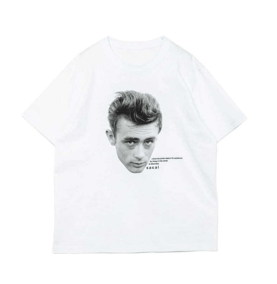 Sacai BNWT SS25 SACAI JAMES DEAN TSHIRT 1 Size US S / EU 44-46 / 1 - 1 Thumbnail