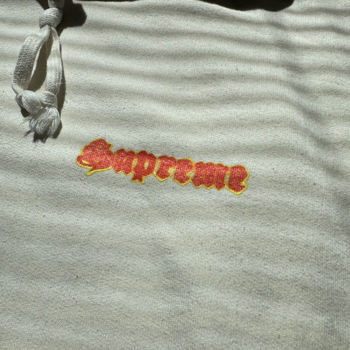 Supreme Supreme Love Hooded Sweatshirt SS21 Cream Size US XL / EU 56 / 4 - 2 Thumbnail