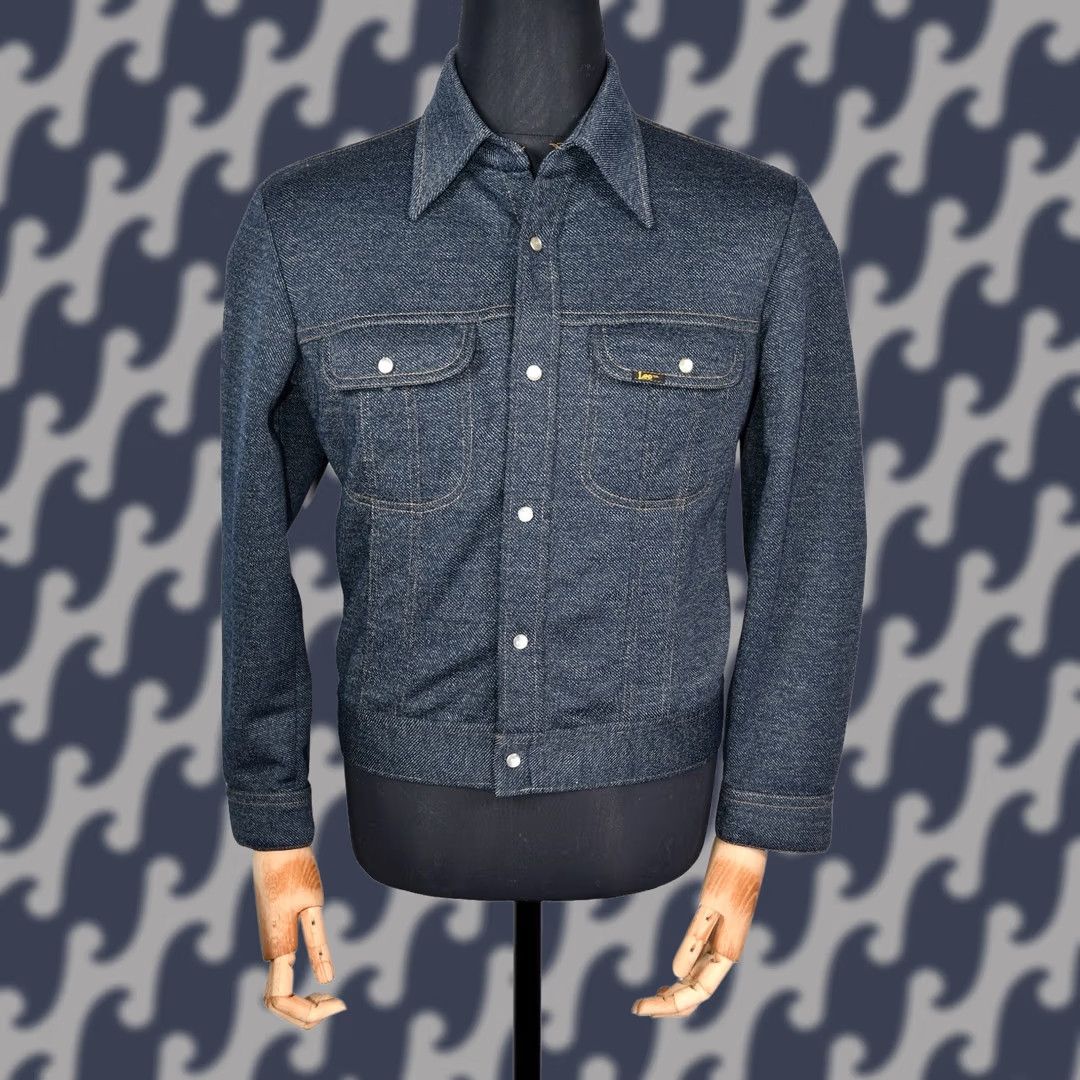 Lee Lee Denim Jacket Vintage 1970S USA Made M Blue Mens Jacket Size US M / EU 48-50 / 2 - 1 Thumbnail