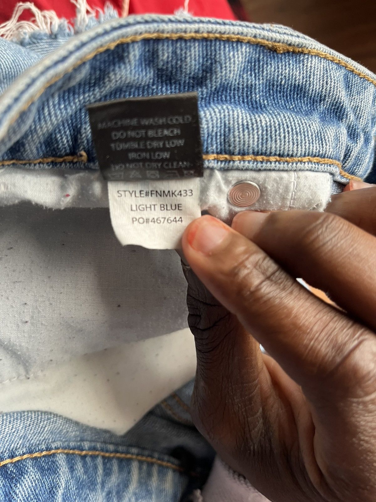 Other Fashion Nova Distressed Denim, Grunge Jeans - Size 36 Size US 36 / EU 52 - 5 Thumbnail