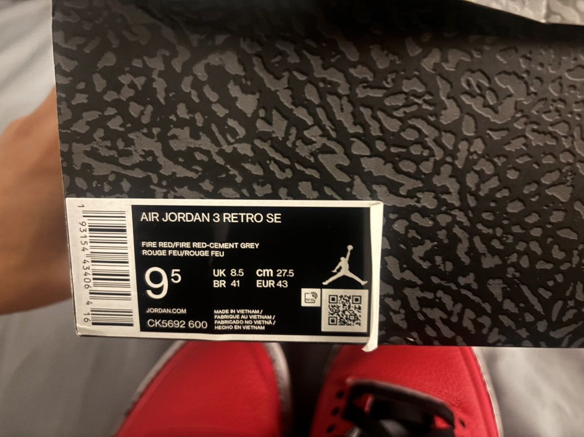 Jordan Brand Jordan 3 Retro SE “Unite” Size US 9.5 / EU 42-43 - 9 Thumbnail
