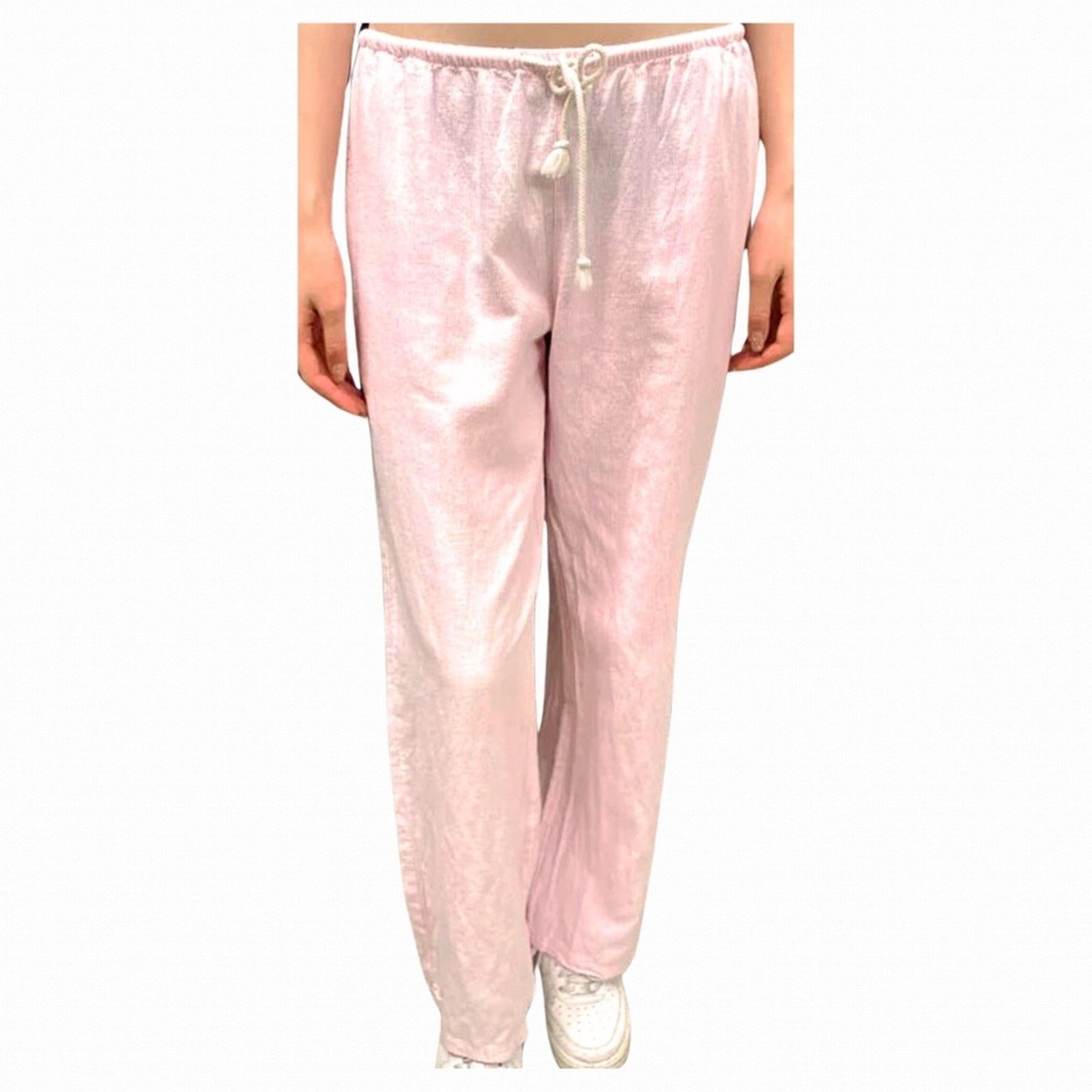 Brandy Melville BRANDY MELVILLE NANDA PAJAMA PANTS Size 28" / US 6 / IT 42 - 1 Thumbnail