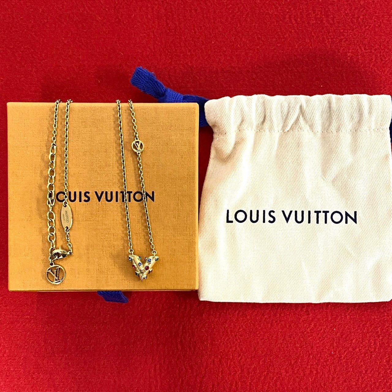 Louis Vuitton Louis Vuitton Necklace Gold Plated Size ONE SIZE - 1 Thumbnail