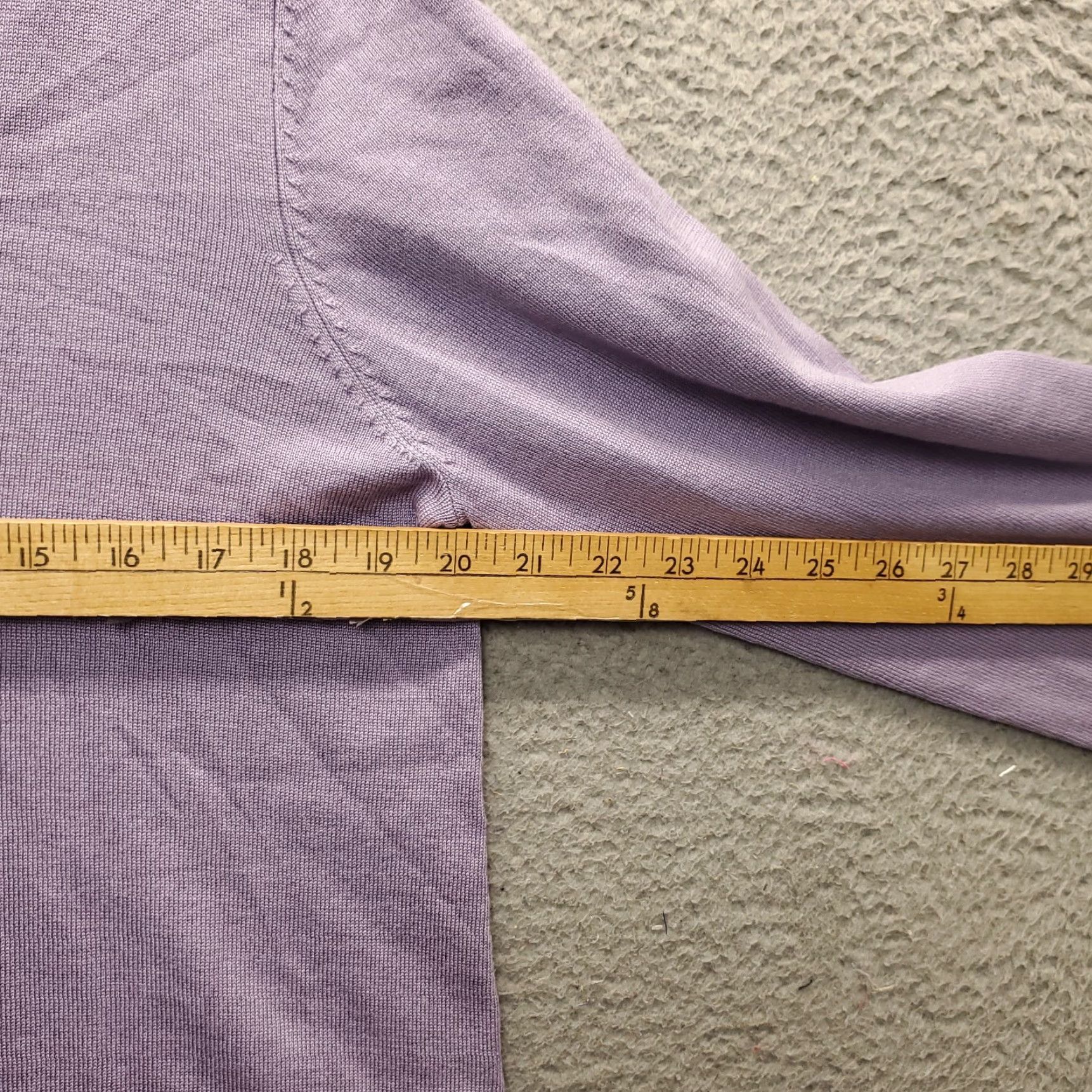 Melissa Melissa Paige Sweater Womens XL Purple Knit Raglan Sleeve Pullover Size XL / US 12-14 / IT 48-50 - 3 Thumbnail
