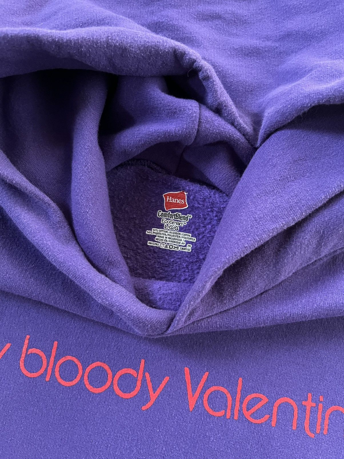 Band Tees 2000's My Bloody Valentine Spell Out Hoodie Size US L / EU 52-54 / 3 - 4 Thumbnail