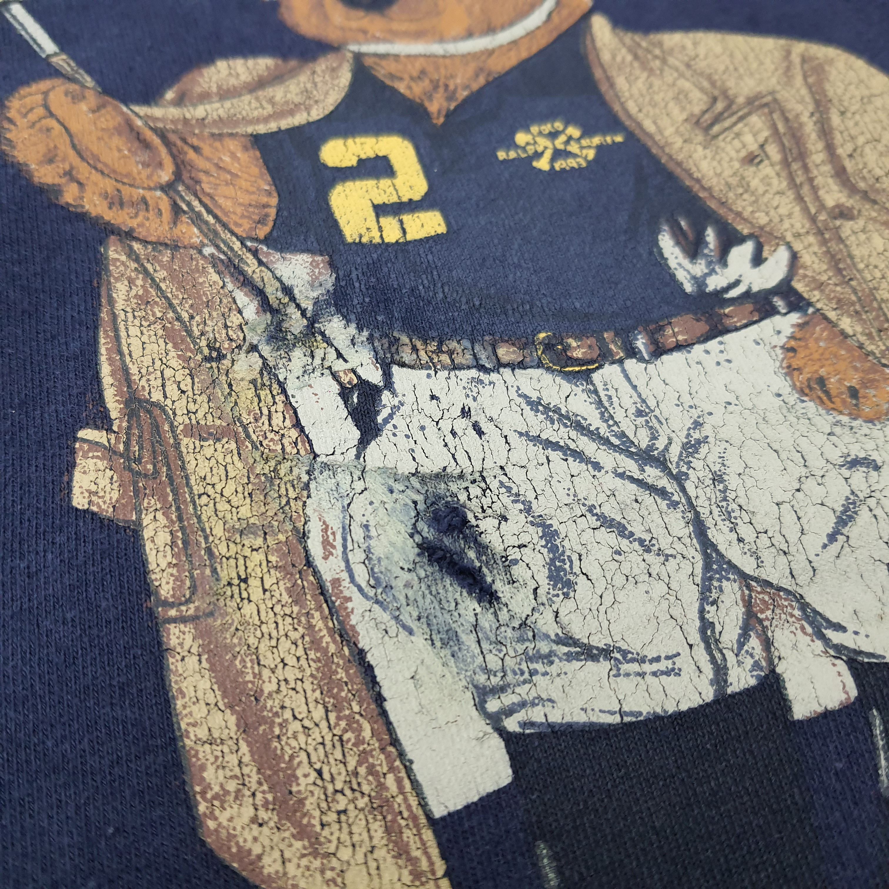 Polo Ralph Lauren Vintage Polo Bear by Ralph Lauren Sweatshirt C246N23 Size US L / EU 52-54 / 3 - 12 Thumbnail