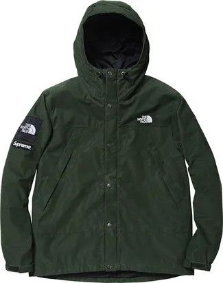 Supreme Suprene TNF Corduroy mountain jacket green Size US XL / EU 56 / 4 - 9 Thumbnail