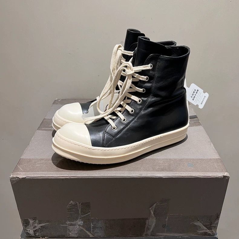 Rick Owens rick owens Mainline Cowhide High Top Big Converse Board Sh Size US 8 / EU 41 - 2 Thumbnail