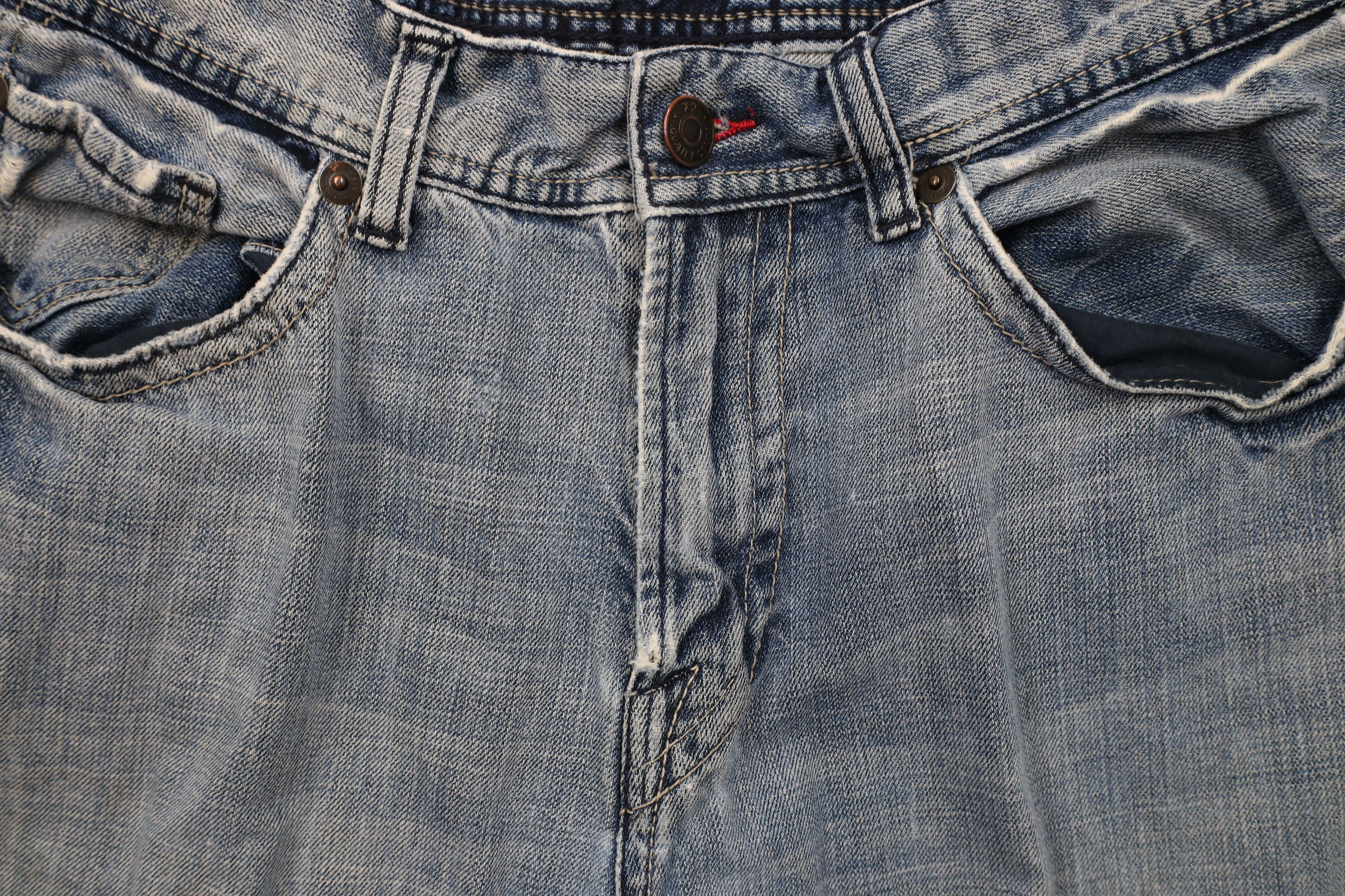 Express × Vintage Vintage Express X2 Denim Loose Fit Boot Cut Denim Jeans Size US 34 / EU 50 - 6 Thumbnail