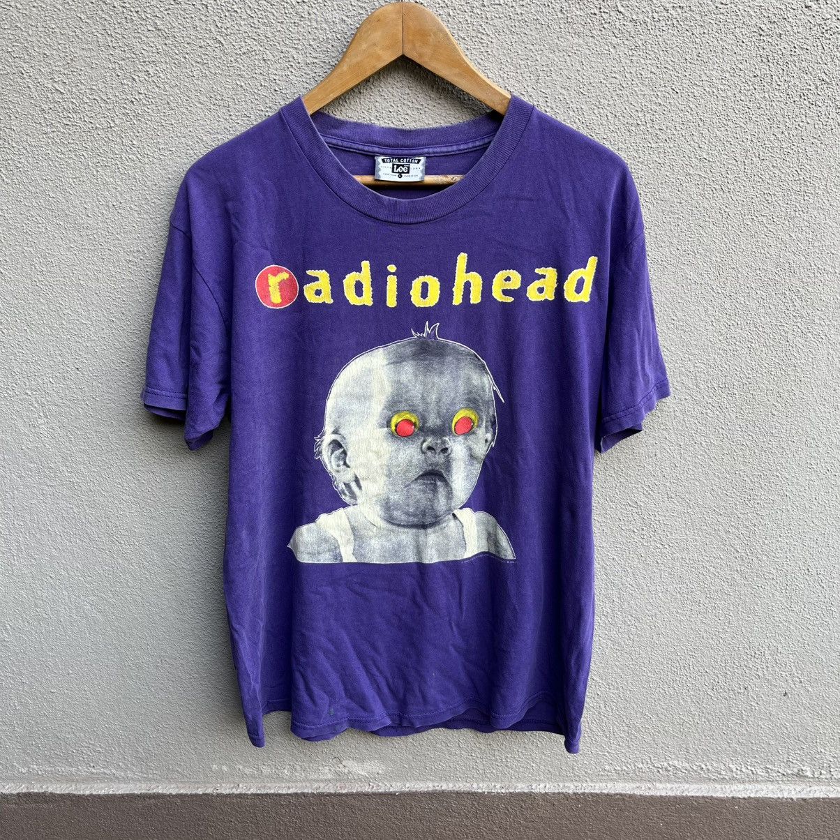 Band Tees Vintage rare 90s RADIOHEAD band pablohoney tee Size US L / EU 52-54 / 3 - 1 Thumbnail