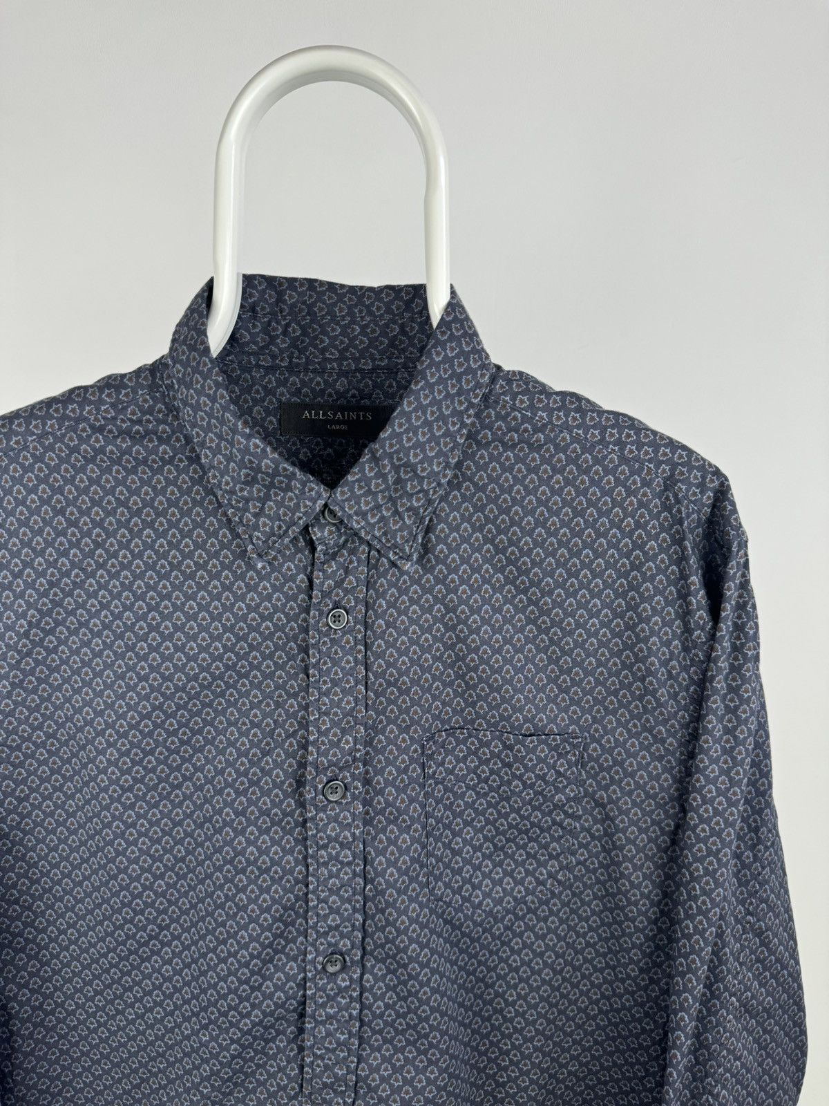Allsaints All Saints Deaux LS Shirt Size US L / EU 52-54 / 3 - 2 Thumbnail