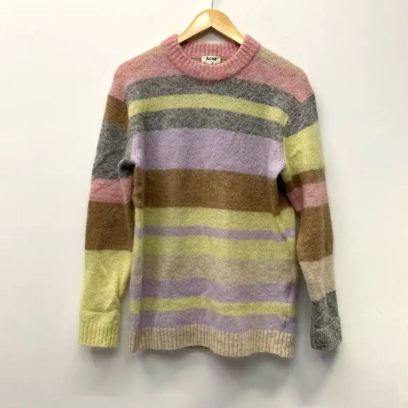 Acne Studios Acne Studios Striped Knit Sweater for Women Size XXS / US 00 / IT 34 - 1 Thumbnail