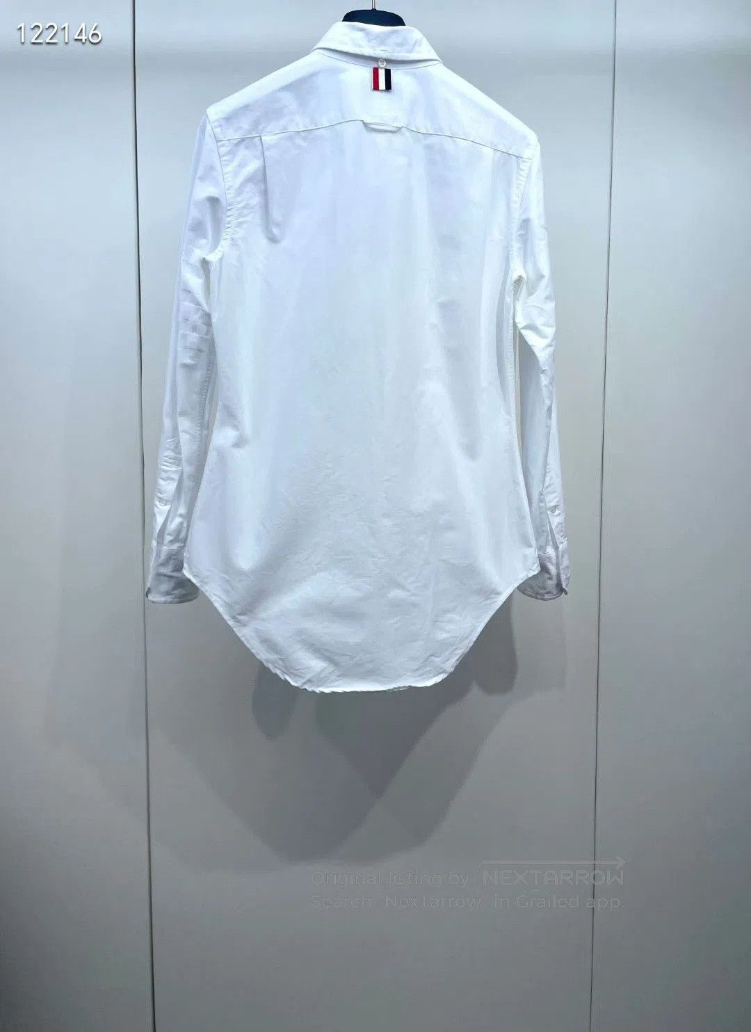 Thom Browne Thom Browne TB White Slim Shirt. Size US M / EU 48-50 / 2 - 2 Thumbnail