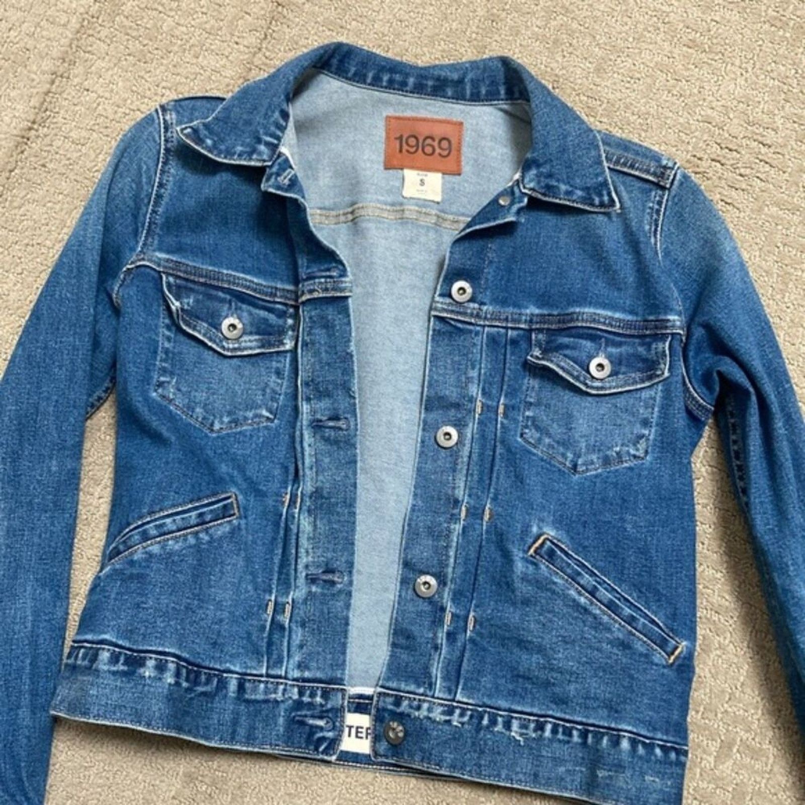 Gap Gap 1969 Womens Denim Jacket S Small Japanese Selvedge Jean Size S / US 4 / IT 40 - 2 Thumbnail