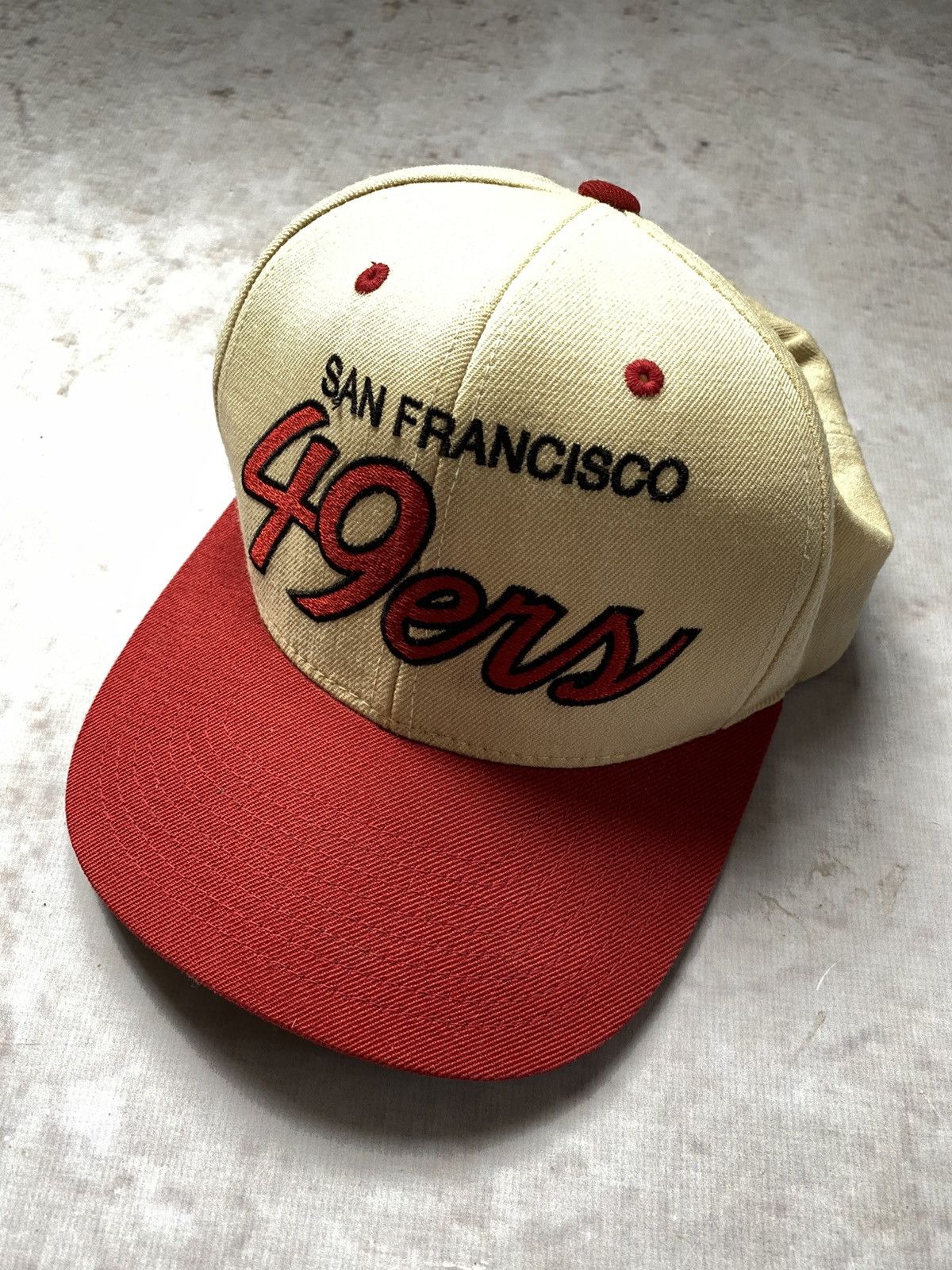 Hat Club × Mitchell & Ness × NFL Mitchell & Ness NFL Vintage San Francisco 49Ers Hat Size ONE SIZE - 2 Thumbnail