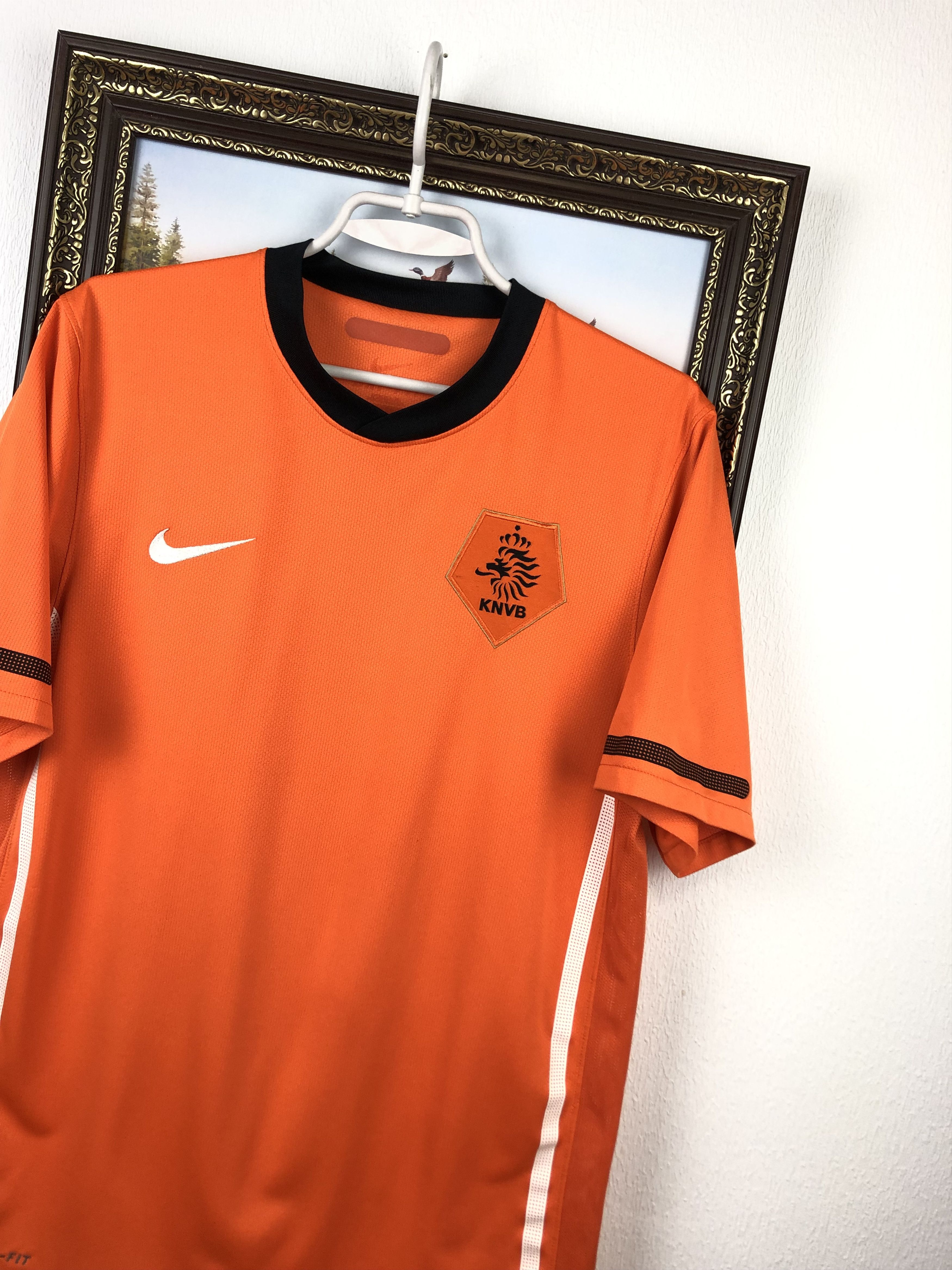 Nike Netherlands Holland shirt 2010 Soccer Nike Mens Jersey Size US M / EU 48-50 / 2 - 4 Thumbnail