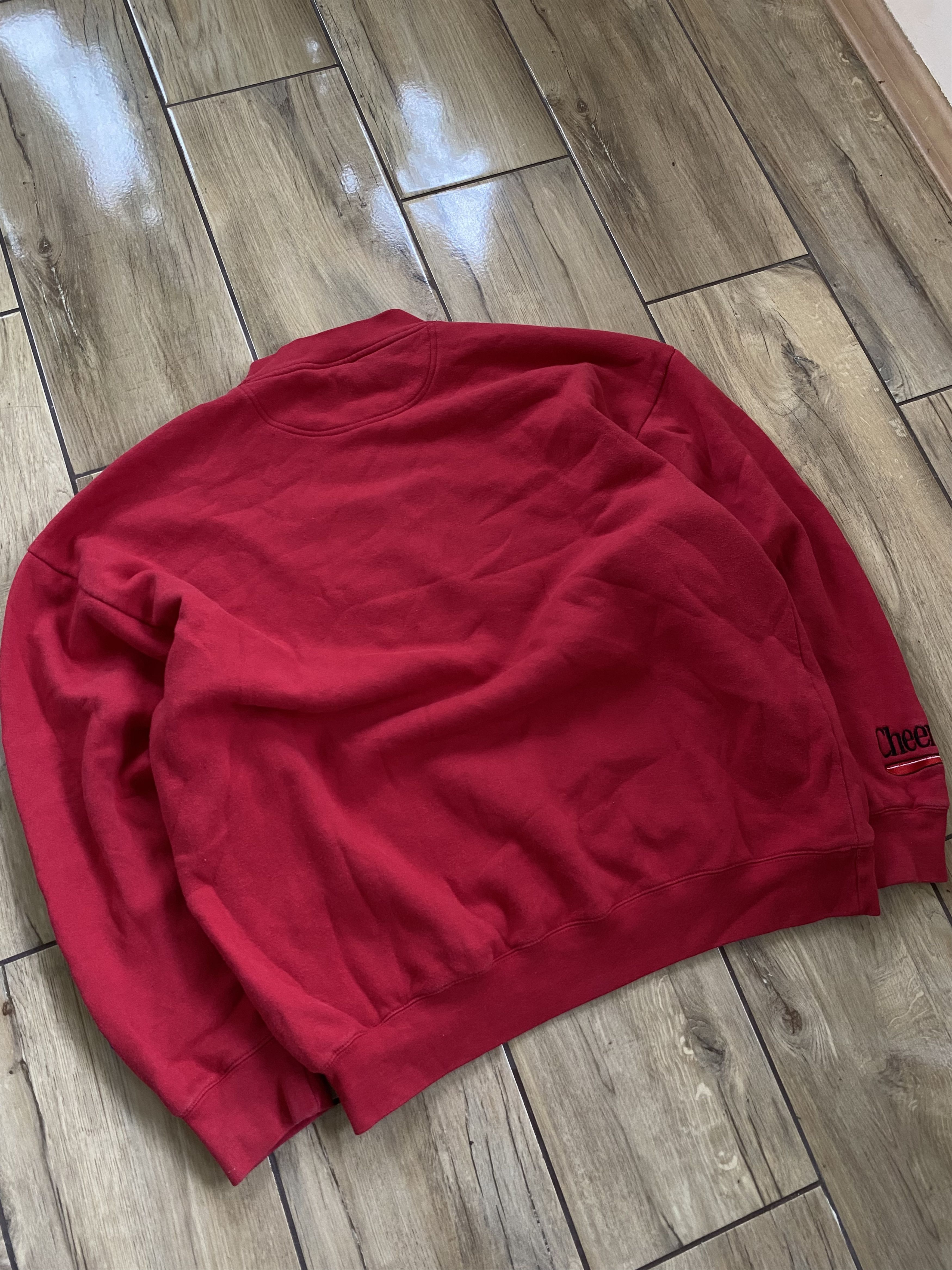 NASCAR × Vintage Vintage NASCAR Sweatshirt – Red – Size XL – #43 LABONTE Size US XL / EU 56 / 4 - 3 Thumbnail