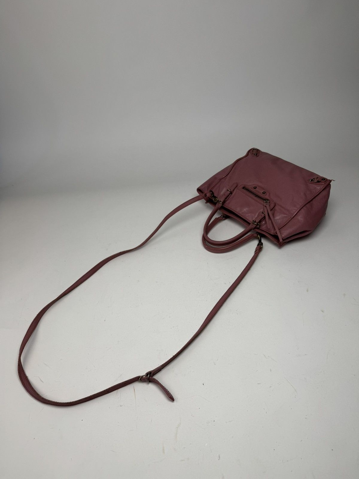 Balenciaga Vintage Balenciaga 2Way Mini City Bag Pink Size ONE SIZE - 6 Thumbnail