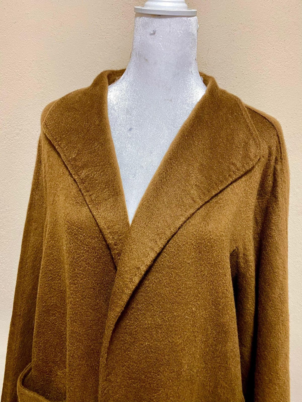 Max Mara MAX MARA TOBACCO CASHMERE CARDIGAN COAT Size S / US 4 / IT 40 - 6 Thumbnail