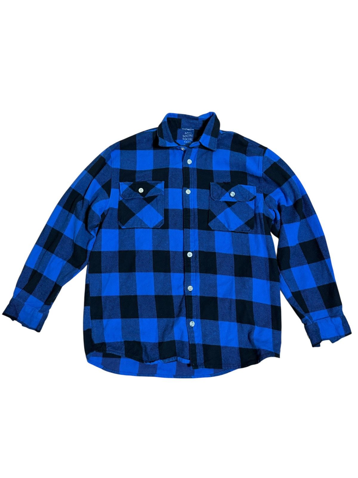 Anti Social Social Club 🔥Anti Social Social Club Kkoch Flannel Shirt/Anti Social Size US XL / EU 56 / 4 - 7 Thumbnail