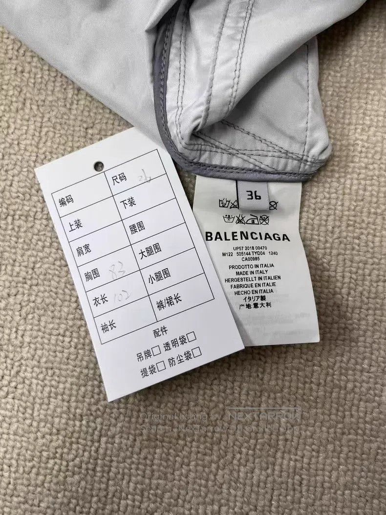 Balenciaga Balenciaga Oversized Windbreaker Raincoat Size XS / US 0-2 / IT 36-38 - 5 Thumbnail