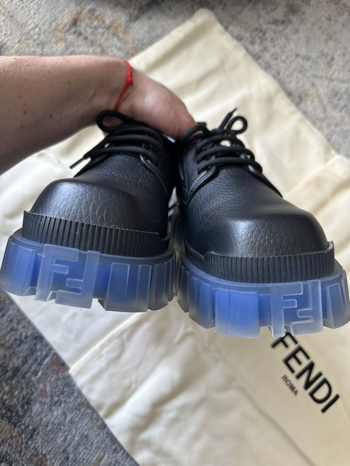 Fendi Fendi Leather Derbies size 8 US Size US 8 / EU 41 - 1 Thumbnail