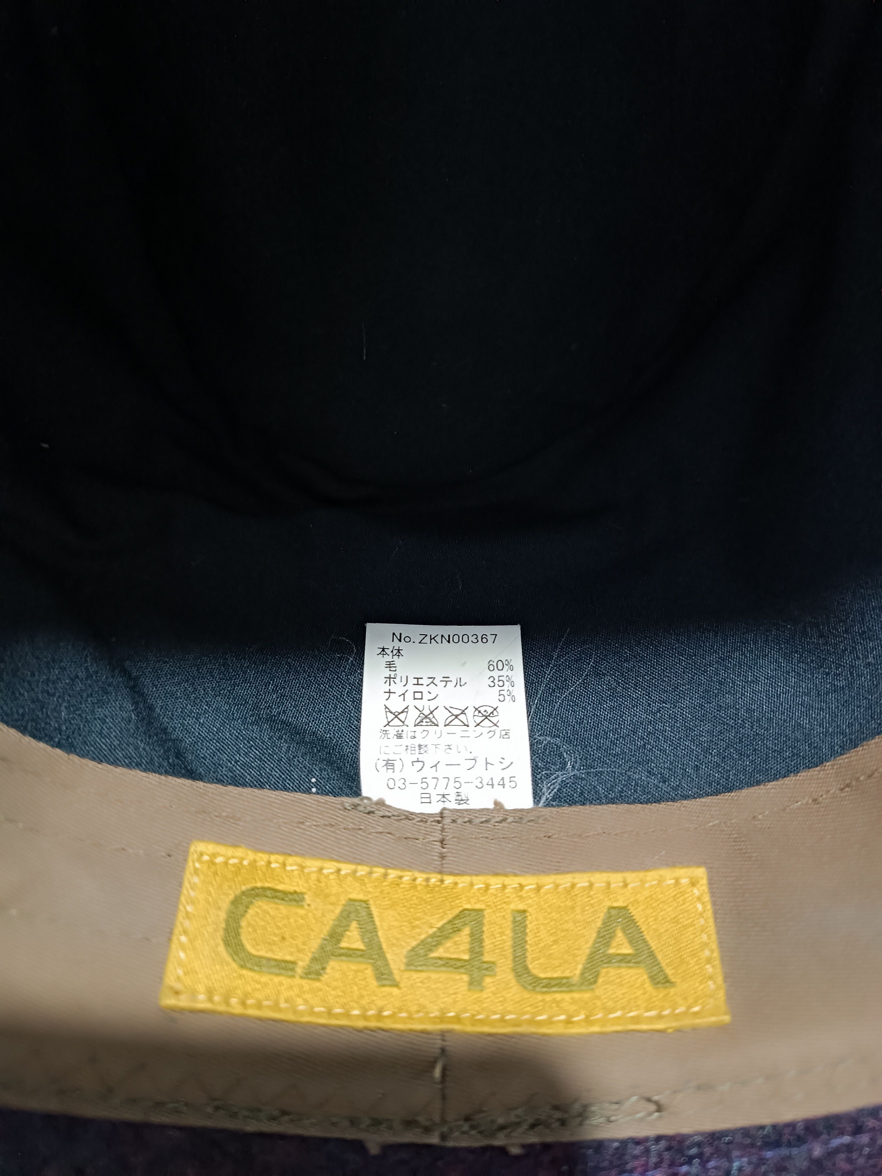 CA4LA CA4LA Fedora Wool Hat Size ONE SIZE - 5 Thumbnail