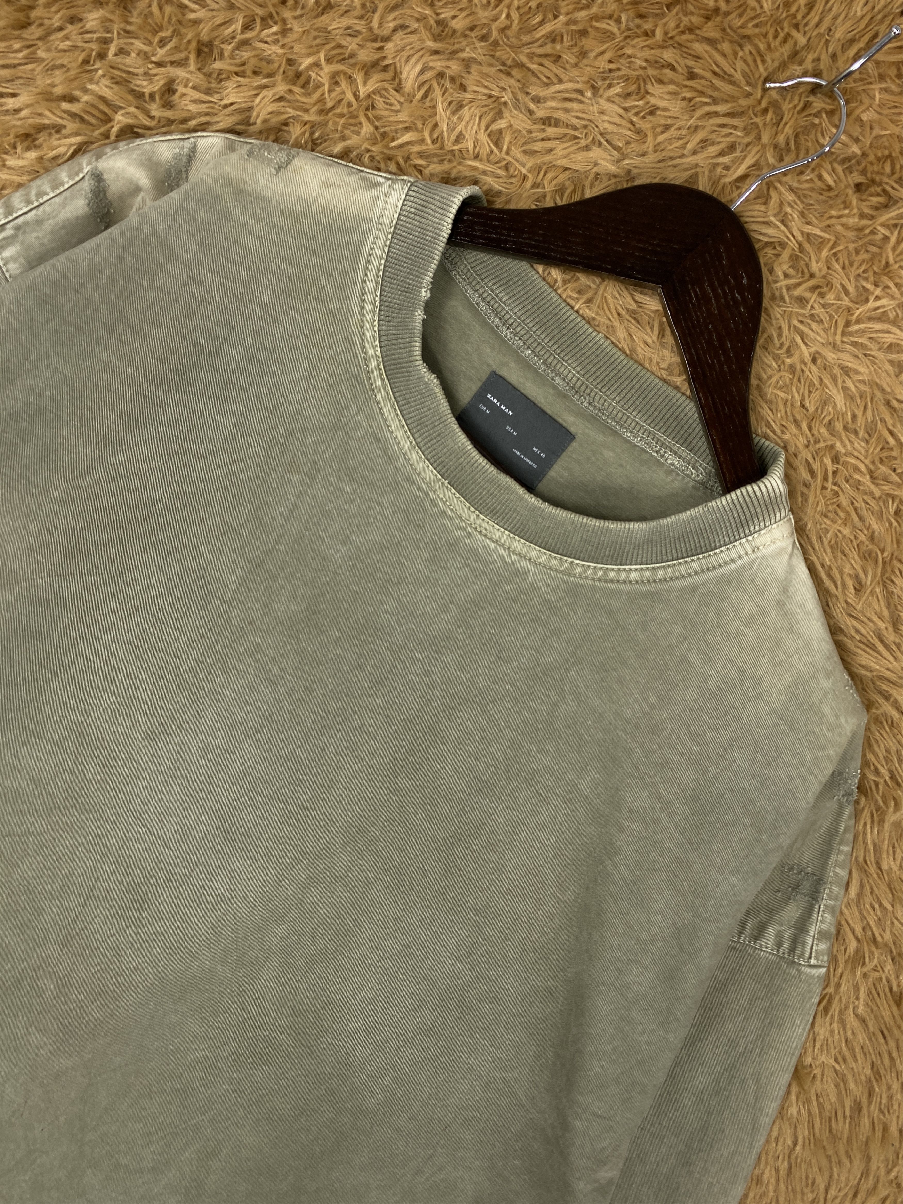 Vintage × Zara Vintage Zara Man Faded Sweatshirts J2325 Size US M / EU 48-50 / 2 - 2 Thumbnail