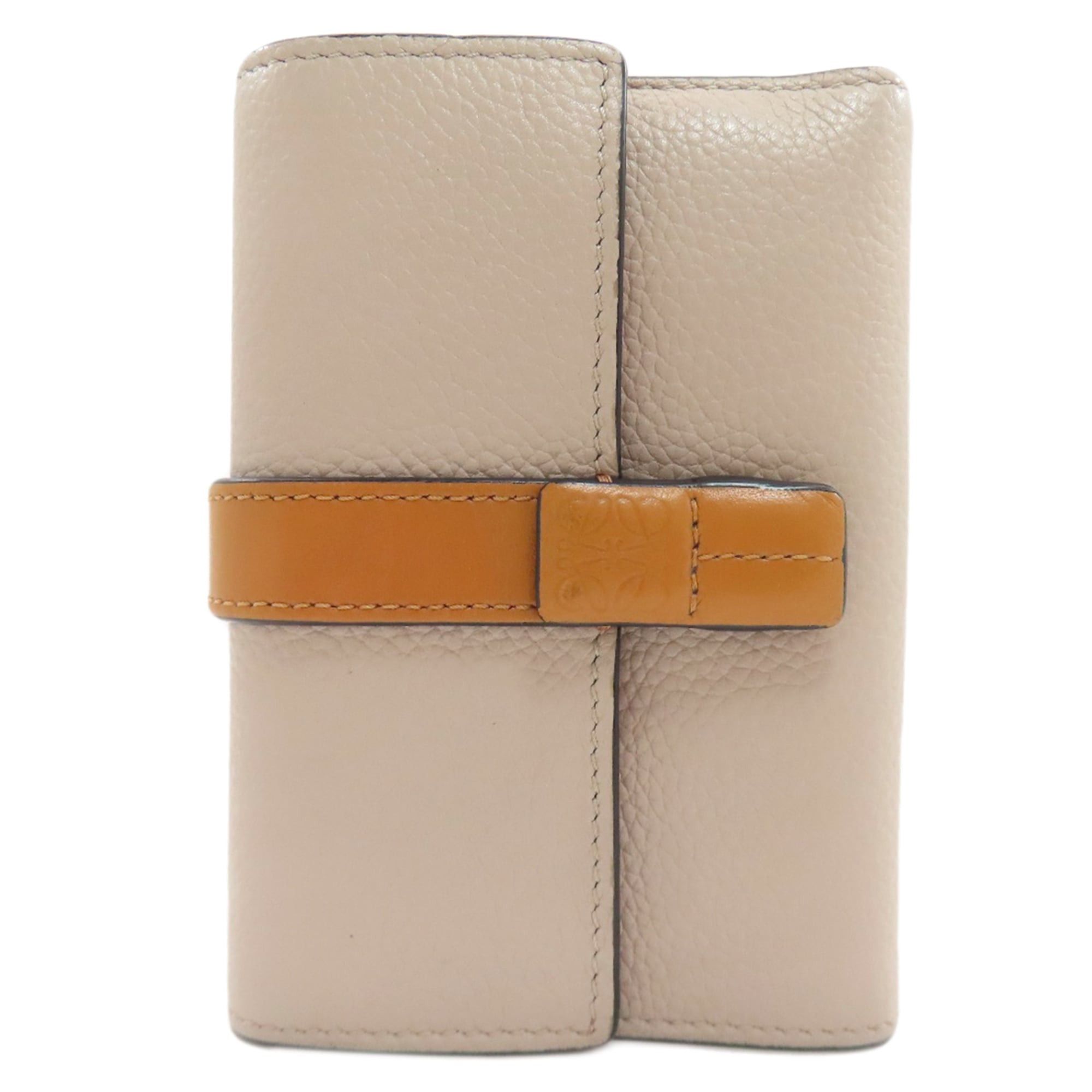 Loewe Loewe Vertical Wallet Small Bi-fold Calfskin Women's LOEWE Size ONE SIZE - 1 Thumbnail