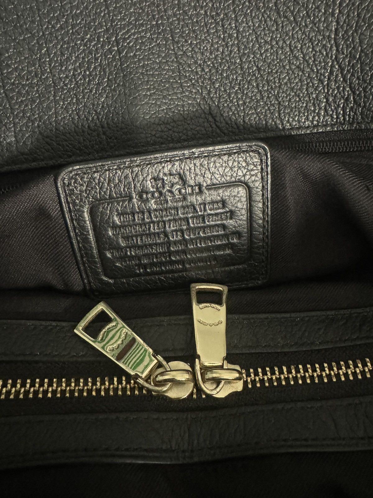 Coach × Designer Coach HandBag Full Leather Size ONE SIZE - 15 Thumbnail