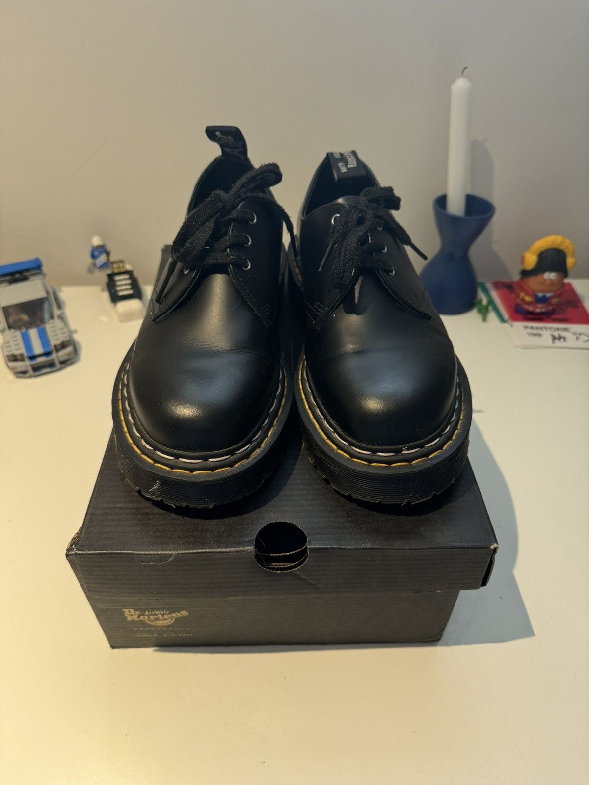 image of Dr Martens x Rick Owens Dr. Martens / Rick Owens Shoes in Black, Men's (Size 8)