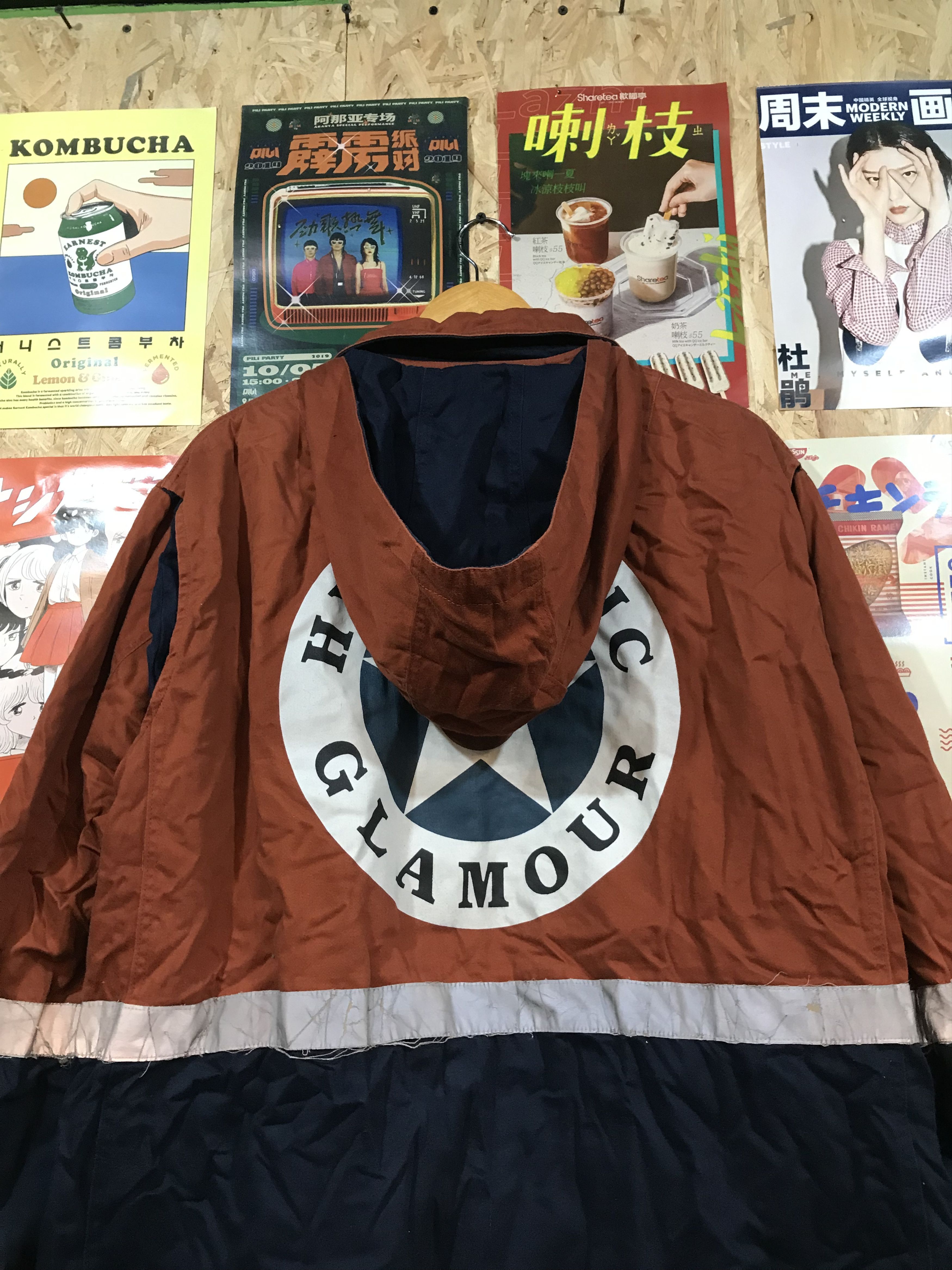 Hysteric Glamour Hysteric Glamour Distressed Reflector Jacket Size US XXL / EU 58 / 5 - 16 Thumbnail