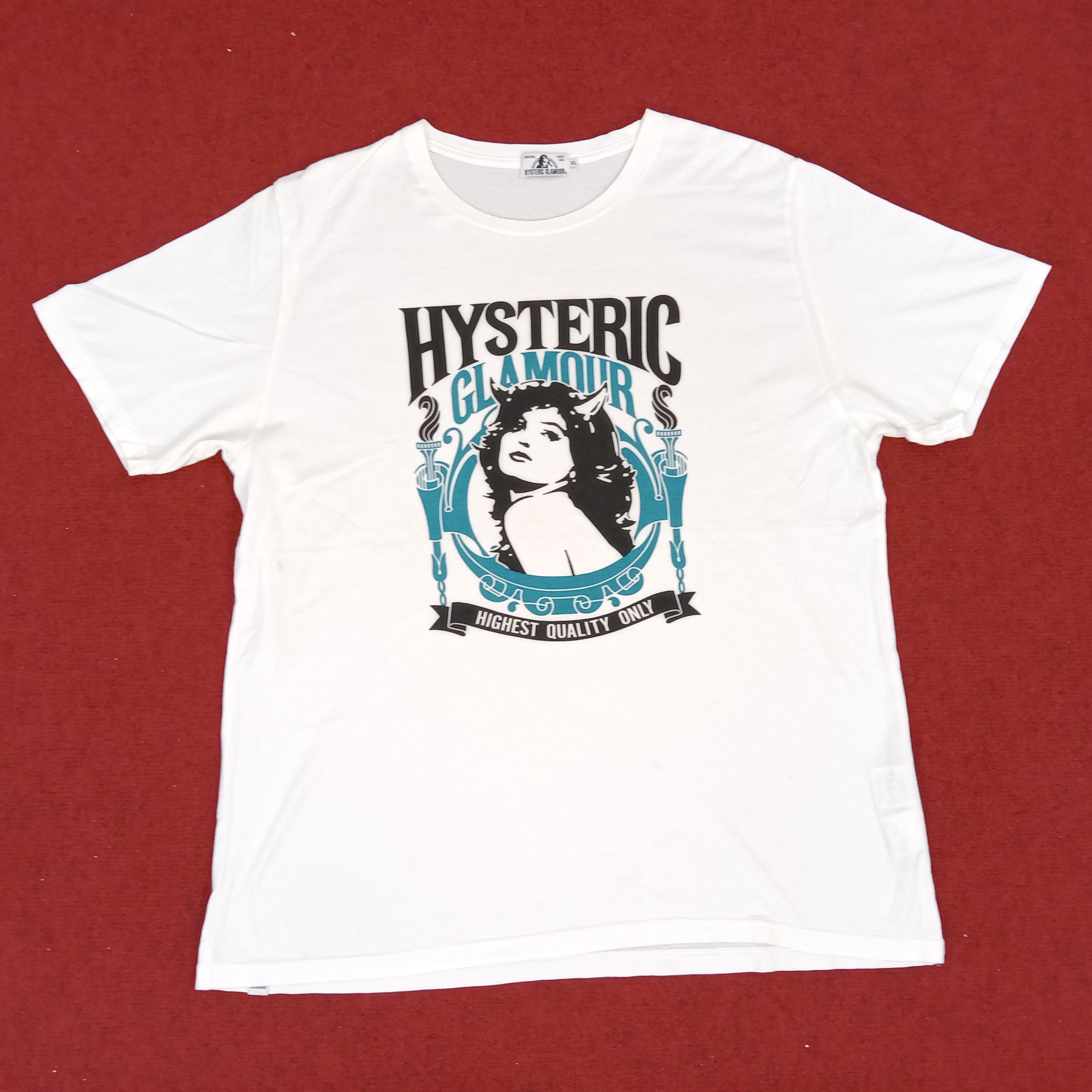 Hysteric Glamour × Japanese Brand × Vintage Hysteric Glamour Japanese Brand Streetwear Style Tshirt Size US L / EU 52-54 / 3 - 1 Thumbnail