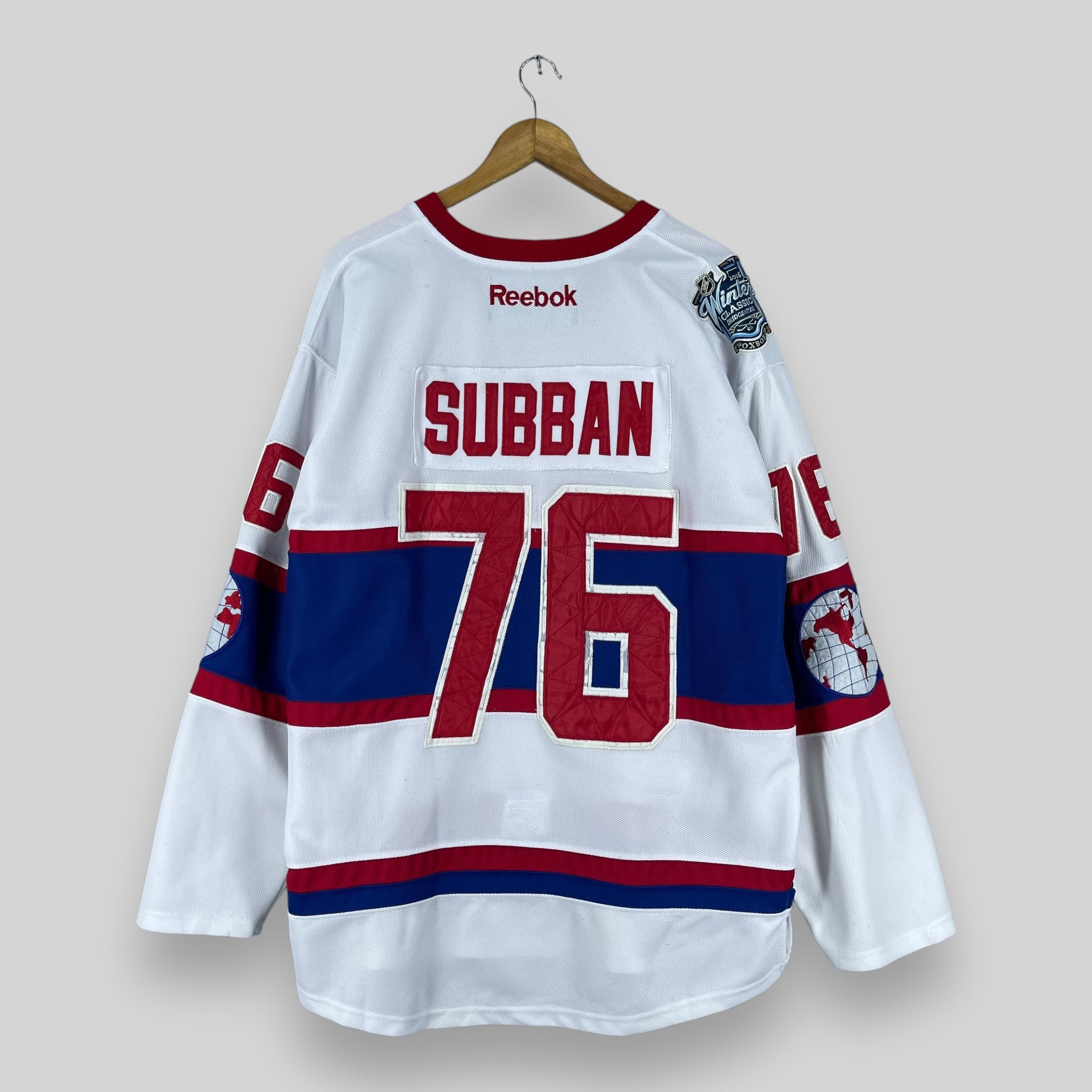 NHL Vintage Montreal CANADIENS Embroidery Hockey Jersey Size US L / EU 52-54 / 3 - 10 Thumbnail