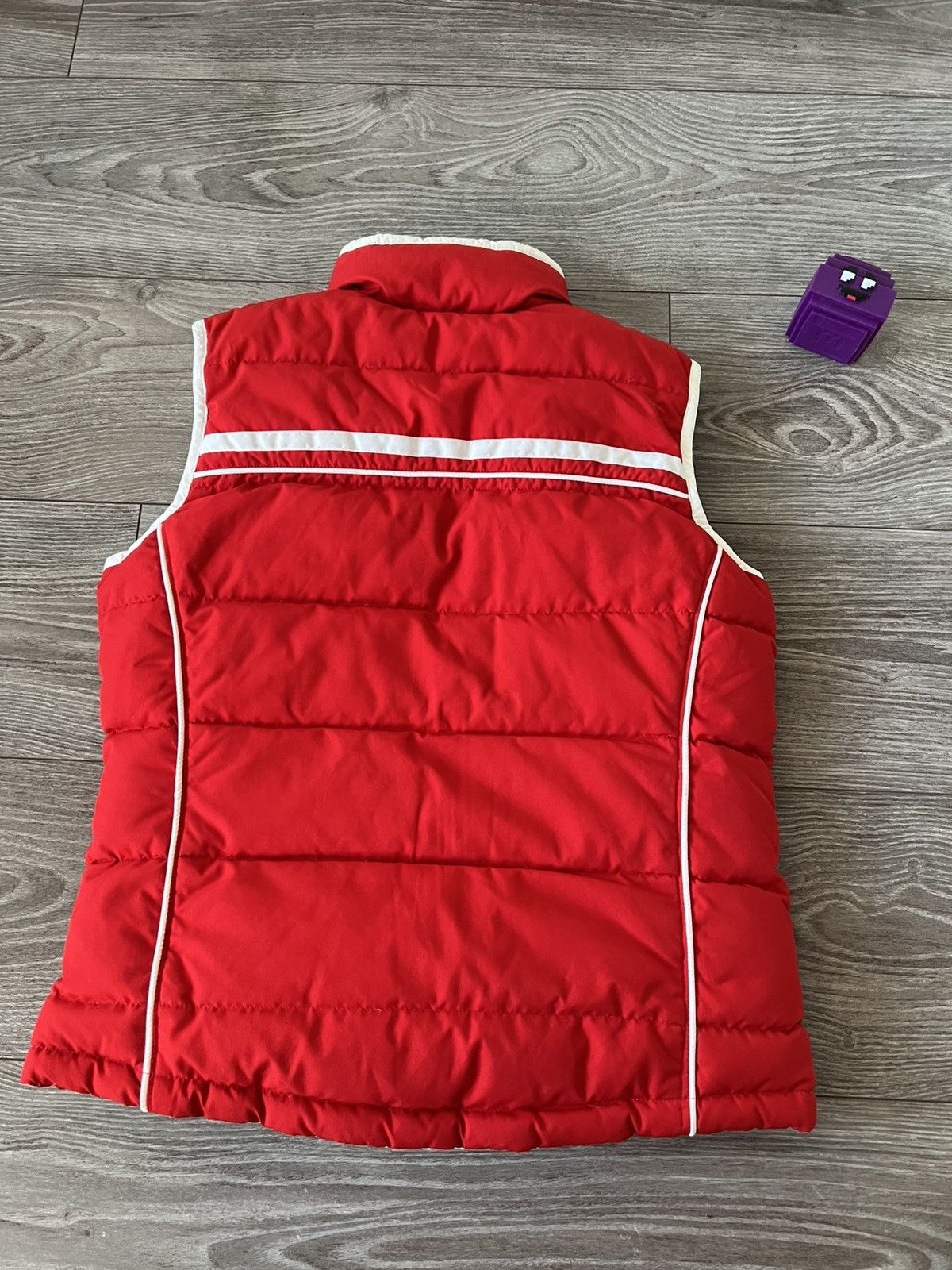 Vintage ‼️Vintage Embroidered Swoosh Logo Insulated Reversible Vest‼️ Size S / US 4 / IT 40 - 13 Thumbnail