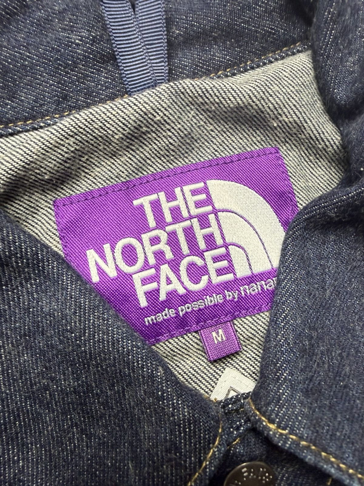 Nanamica × The North Face Purple Label TNF X NANAMICA Purple Label Denim Windstopper Field JKT Size US M / EU 48-50 / 2 - 9 Thumbnail