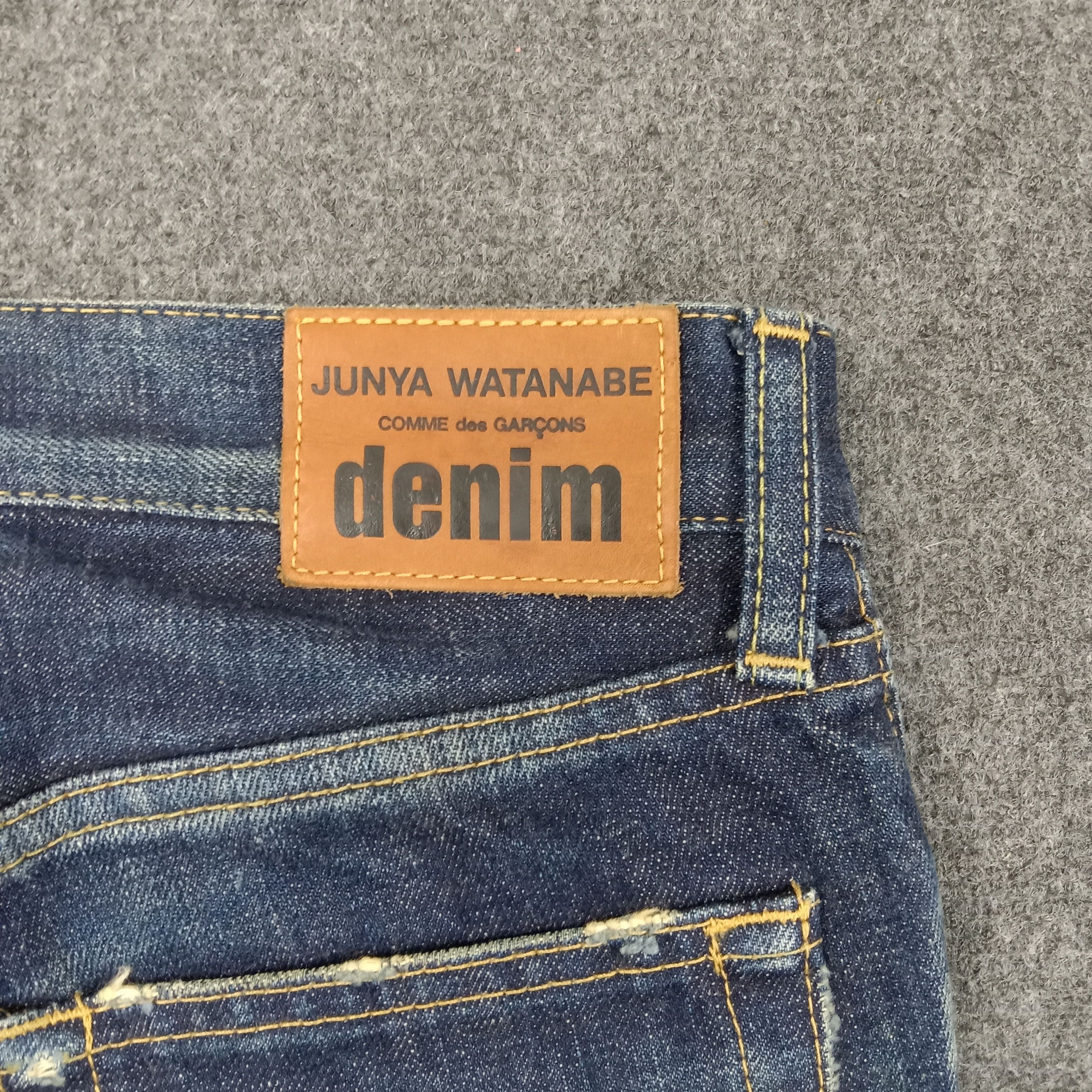 Junya Watanabe Comme des Garcons Junya Watanabe Denim Jeans c235n33 Size 29" - 6 Thumbnail