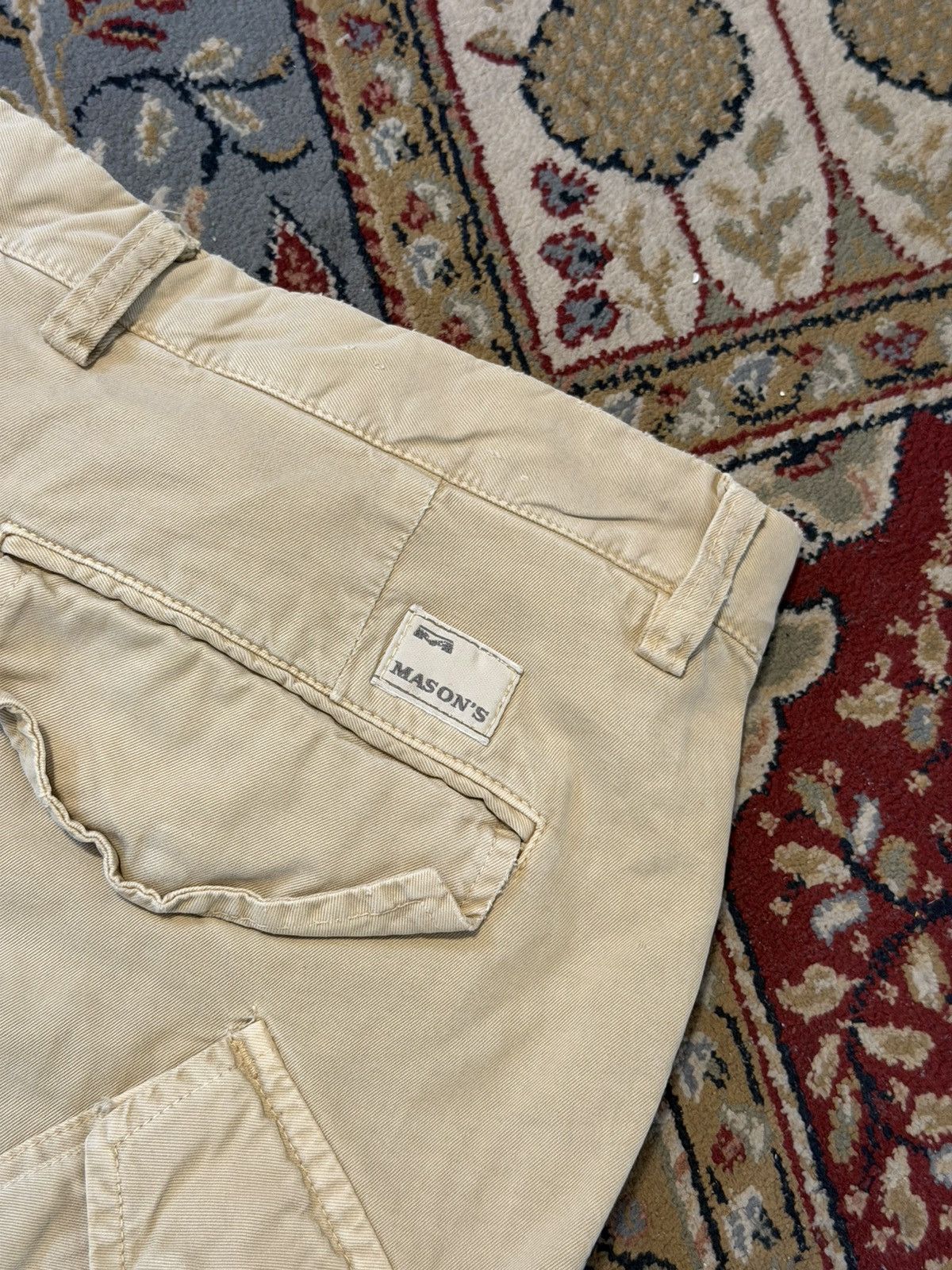 Mason's Mason’s Vintage Multi Pocket Pants Japanese Brand Rare Hype Size US 34 / EU 50 - 15 Thumbnail