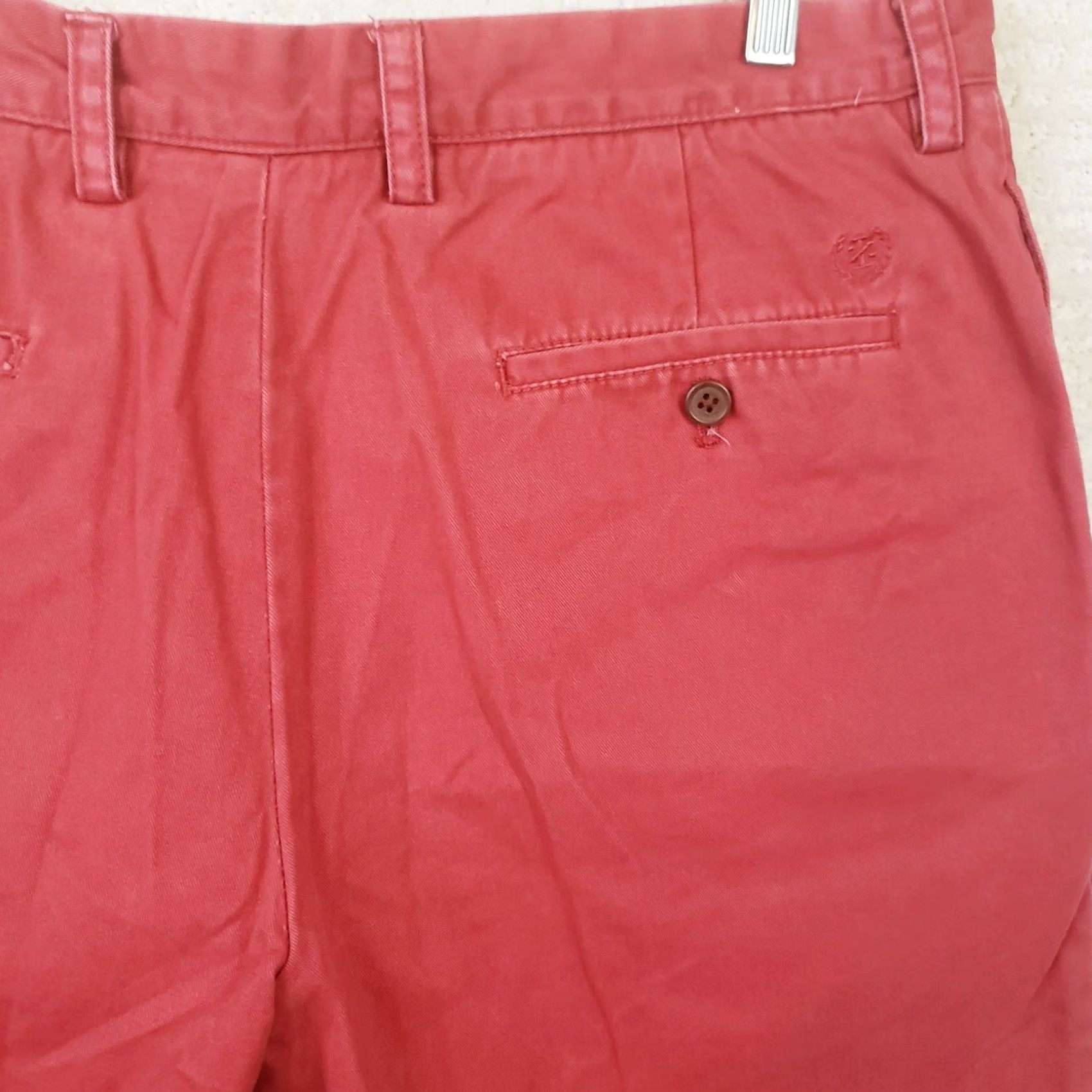 Izod IZOD Shorts Mens 36 Red Saltwater Men Size 36x9 Pleated Preppy Outdoors Dad Size US 36 / EU 52 - 7 Thumbnail