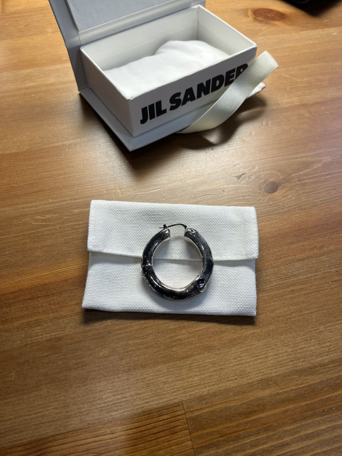 Jil Sander Jil Sander Bamboo Dream 2 Single Earring Size ONE SIZE - 2 Thumbnail
