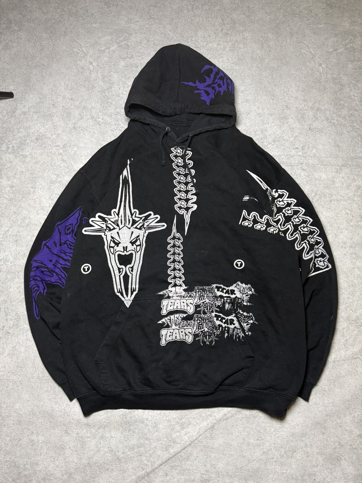 Anime Neon Genesis Evangelion Oversize Hoodie Kaworu Unisex Size US XL / EU 56 / 4 - 2 Thumbnail