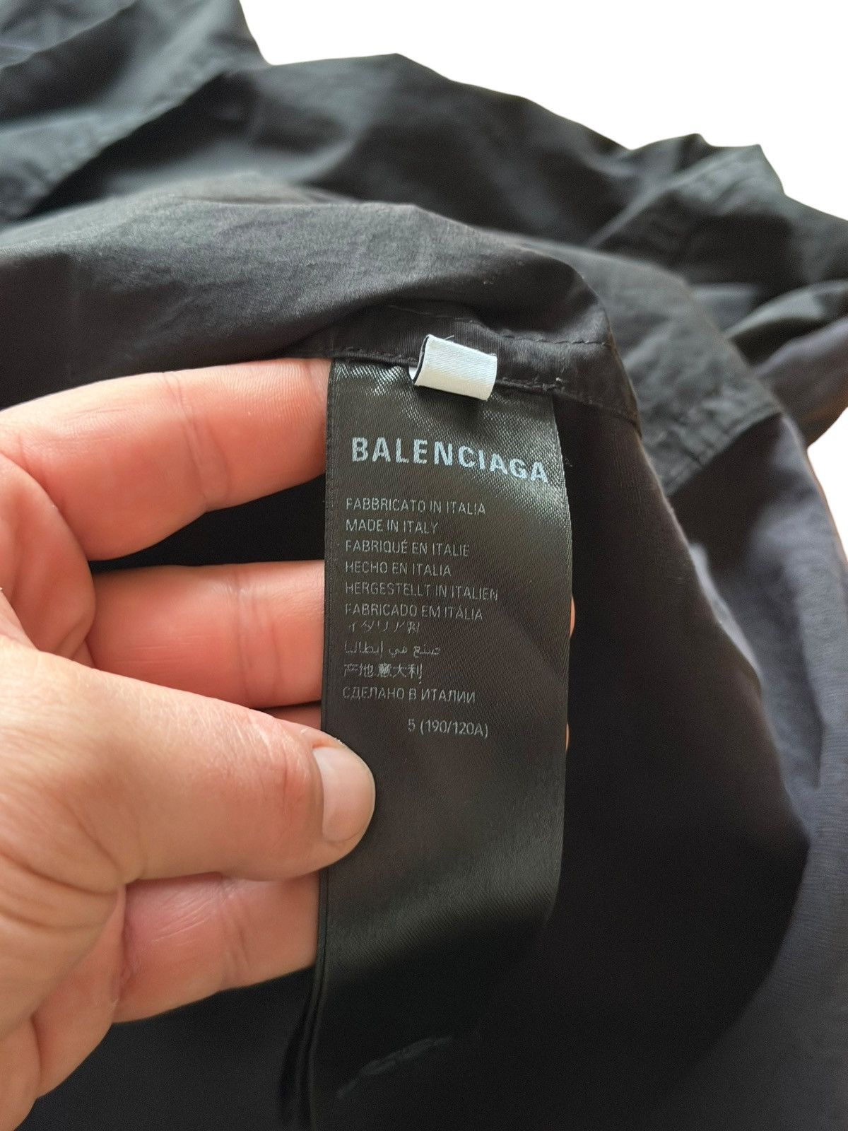 *RARE* BALENCIAGA DEMNA HYBRID SHIRT CROPPED