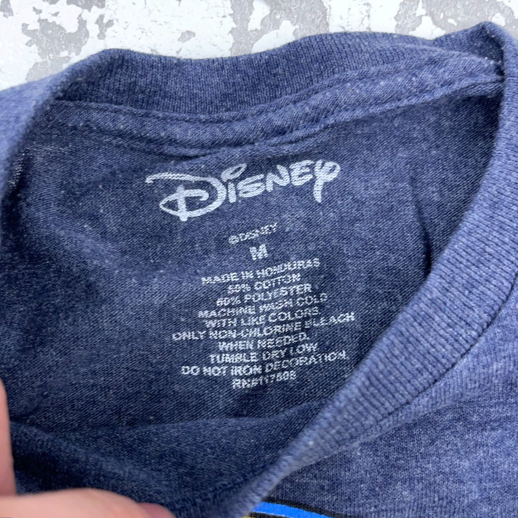 Disney Disney Shirt Men Medium Blue Mickey Mouse Walt Disney World Retro T-Shirt Casual Graphic Print Logo Adult M Blue Mens Size US M / EU 48-50 / 2 - 3 Thumbnail