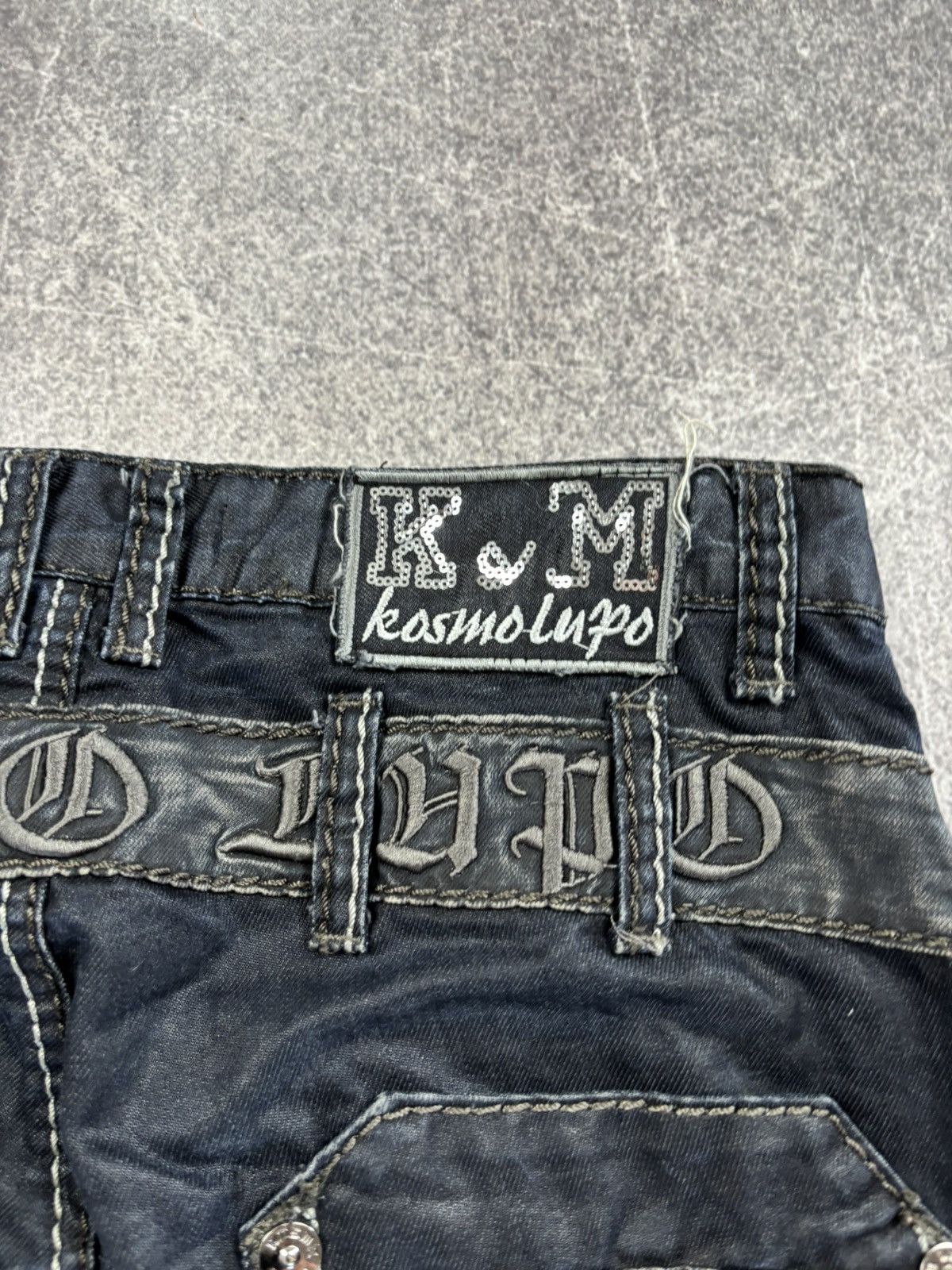 Hysteric Glamour 💥 HYSTERIC GLAMOUR BALENCIAGA STYLE JAPANESE JEANS Size US 32 / EU 48 - 5 Thumbnail