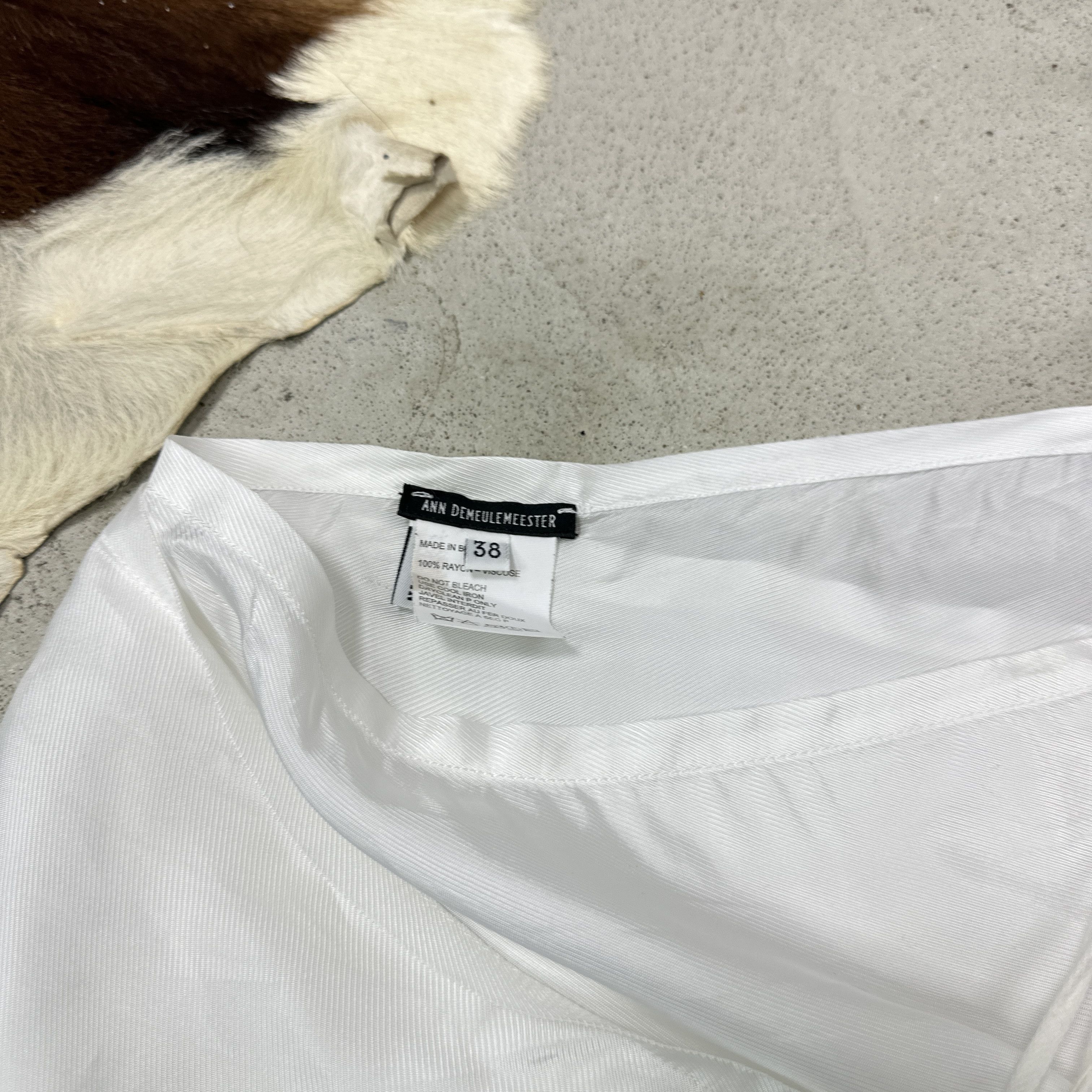 Ann Demeulemeester Vintage Ann Demeulemeester Wrapped Around Skirt Y2K Size 26" / US 2 / IT 38 - 8 Thumbnail