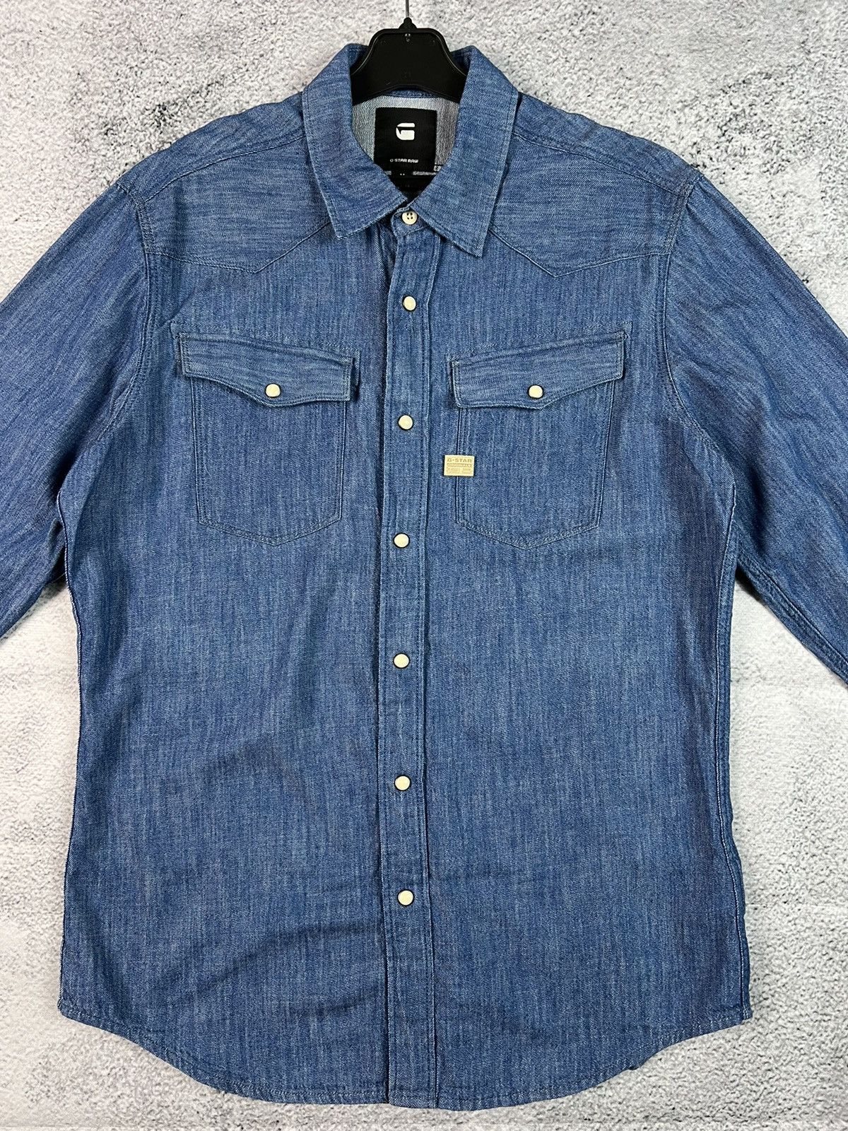 G-Star G star raw denim shirt long sleeve Size US M / EU 48-50 / 2 - 4 Thumbnail