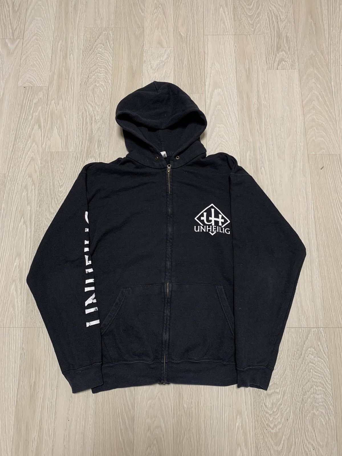 Metallica × New Rock × Vintage Vintage zip hoodie unheilig Size US M / EU 48-50 / 2 - 4 Thumbnail