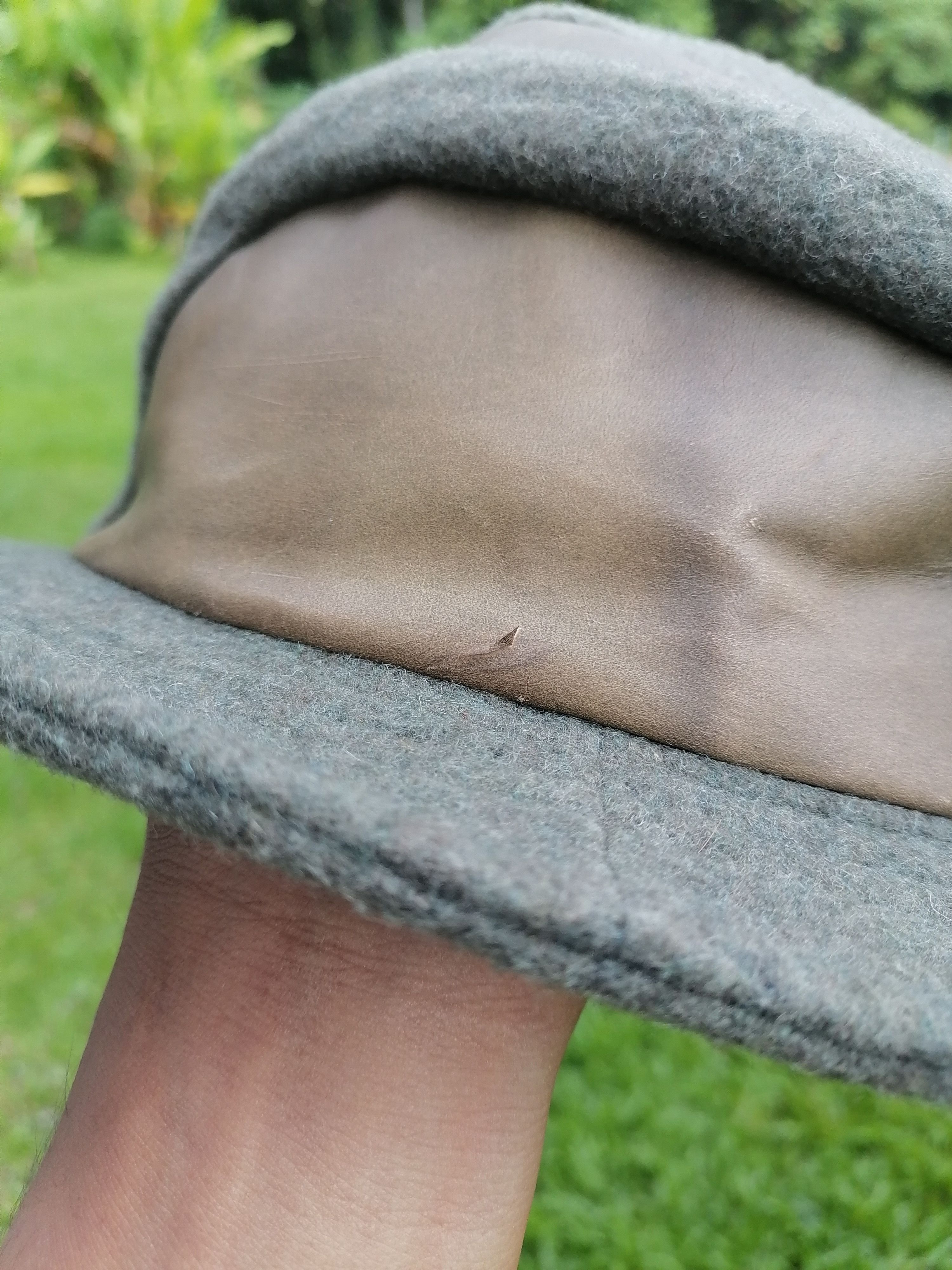 CA4LA × Designer × Japanese Brand Ca4la Wool Leather Hat Size ONE SIZE - 6 Thumbnail