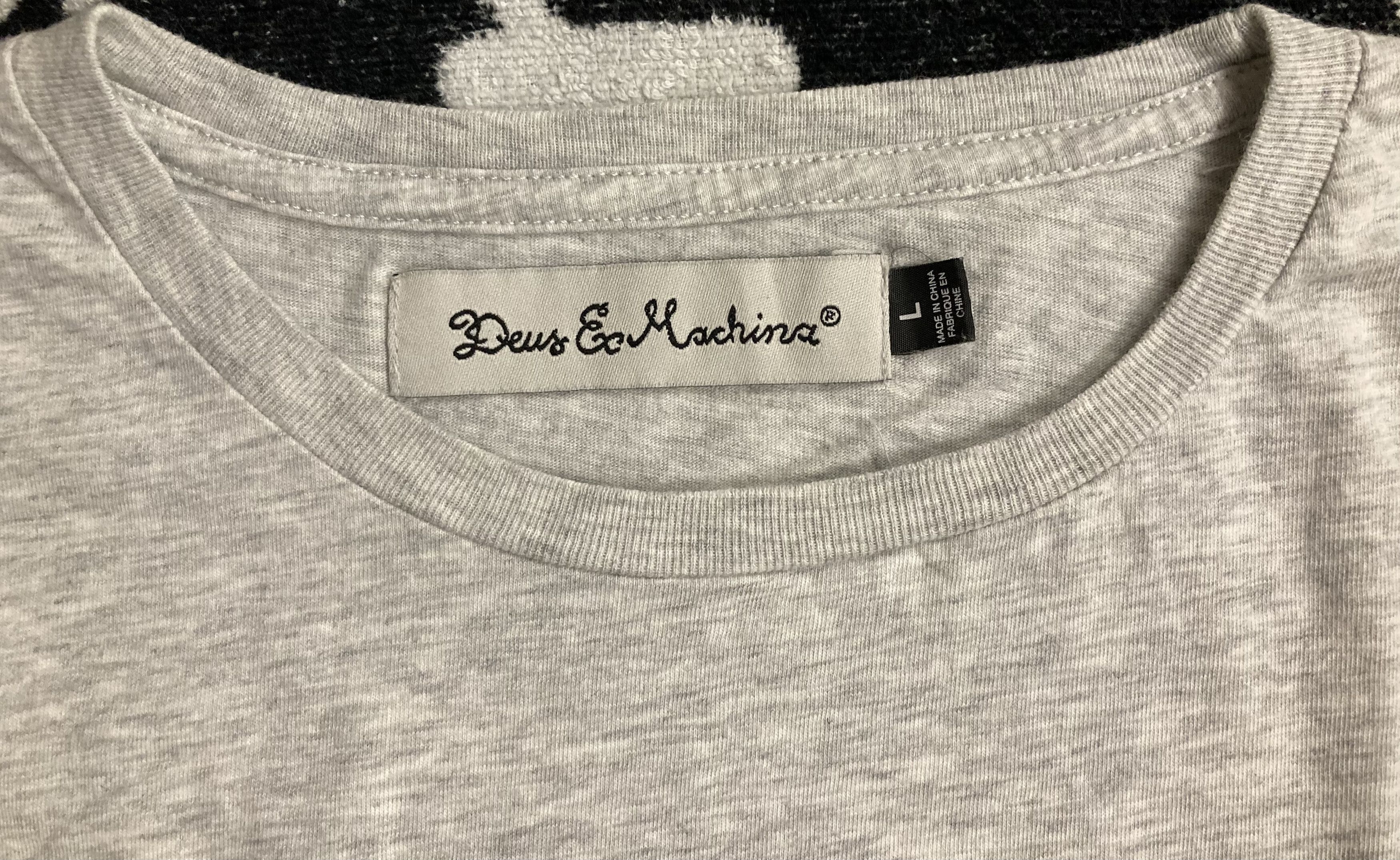 Deus Ex Machina DEUS EX MACHINA TREASURY SUPER OK TEE - GRAY Size US L / EU 52-54 / 3 - 3 Thumbnail